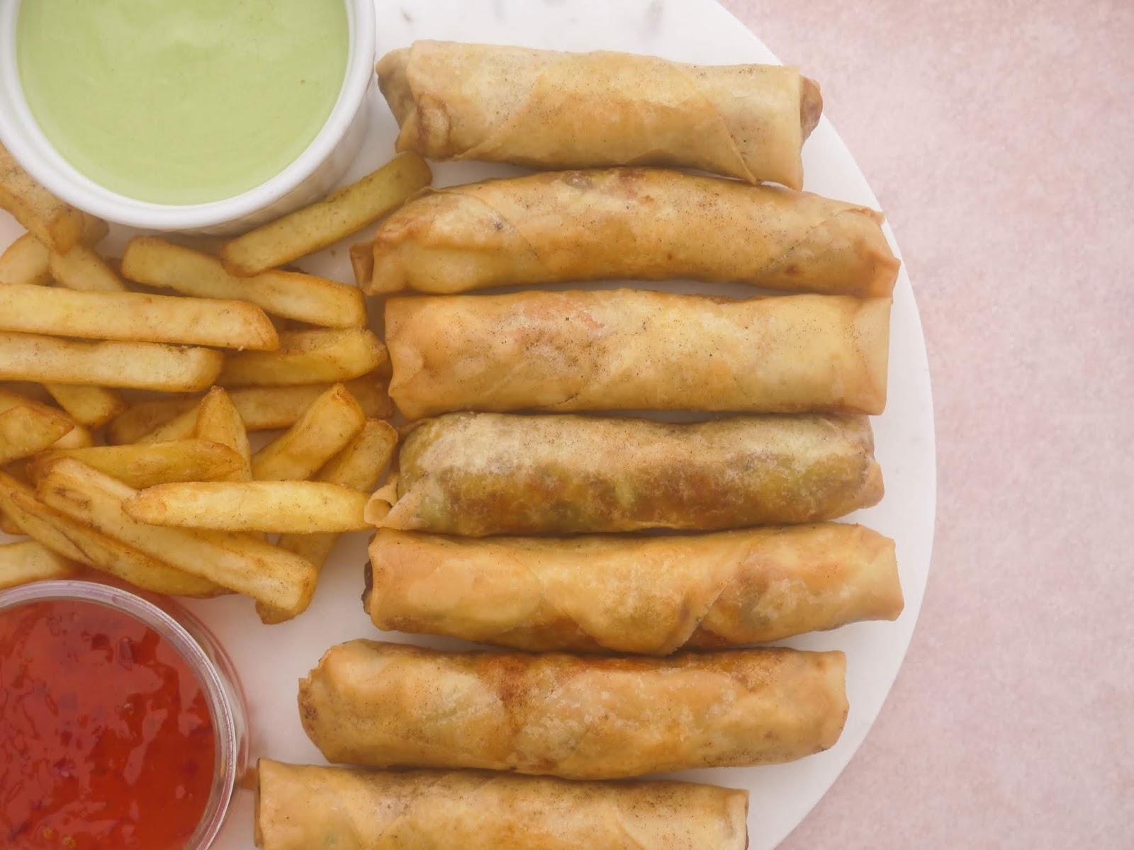 1600x1200 This Muslim Girl Bakes: Vegetable Spring Rolls