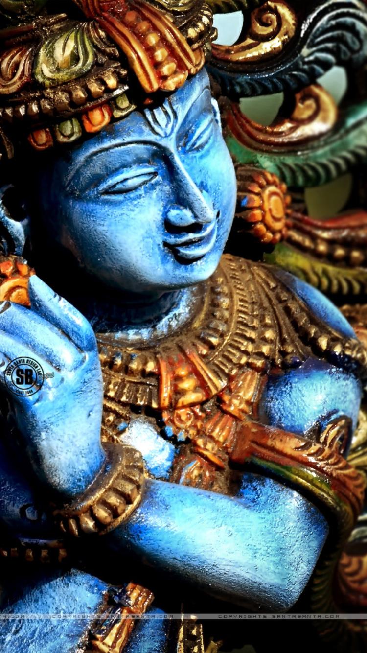 750x1334 Lord Krishna Wallpaper for iPhone 8
