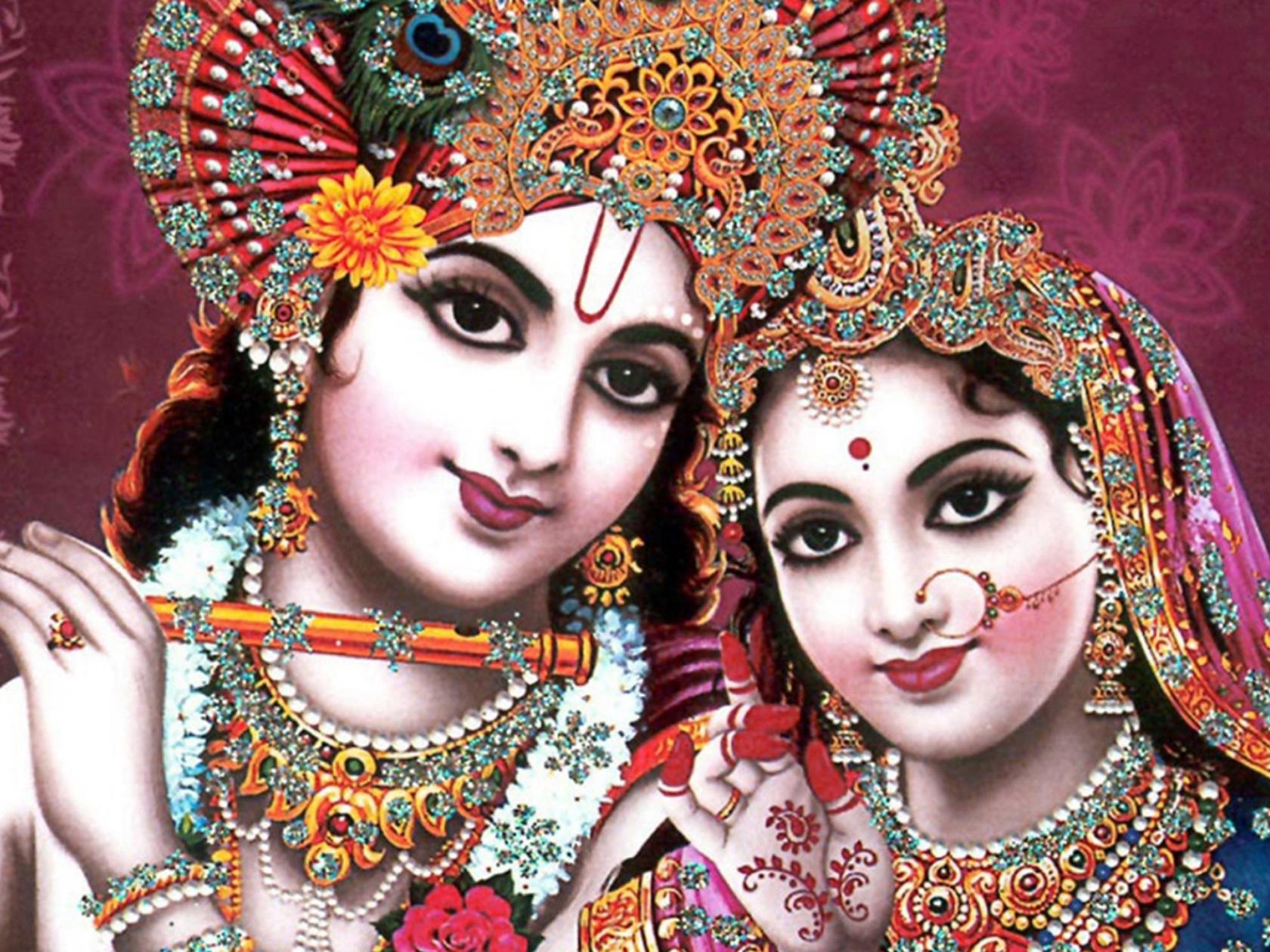1680x1260 Wallpaper 4k Indian God Radha Krishna Wallpaper