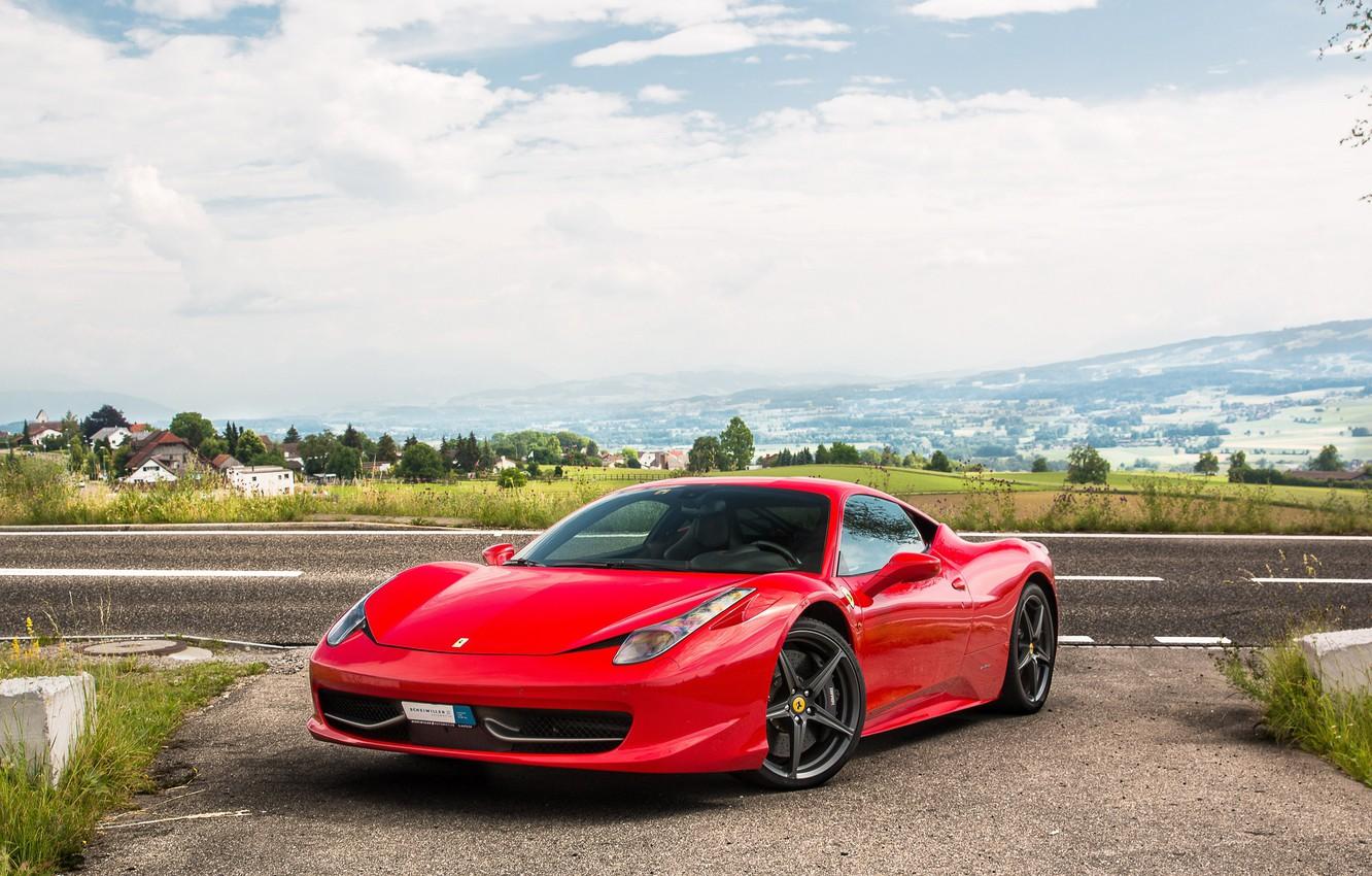 1332x850 Wallpaper Ferrari, red, Italia image for desktop, section ferrari