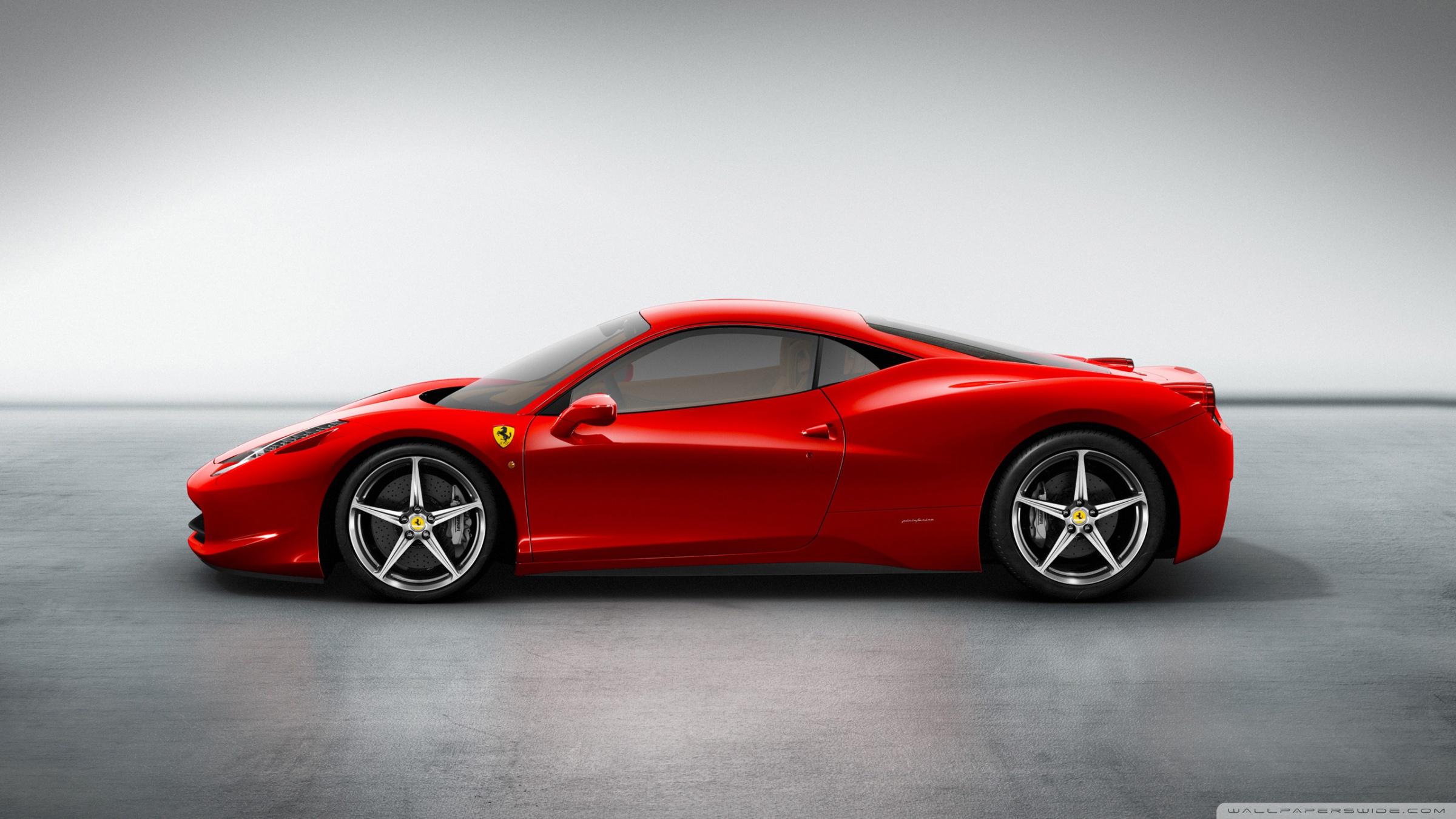 2400x1350 Ferrari 458 Italia Ultra HD Desktop Background Wallpaper for : Multi Display, Dual Monitor : Tablet