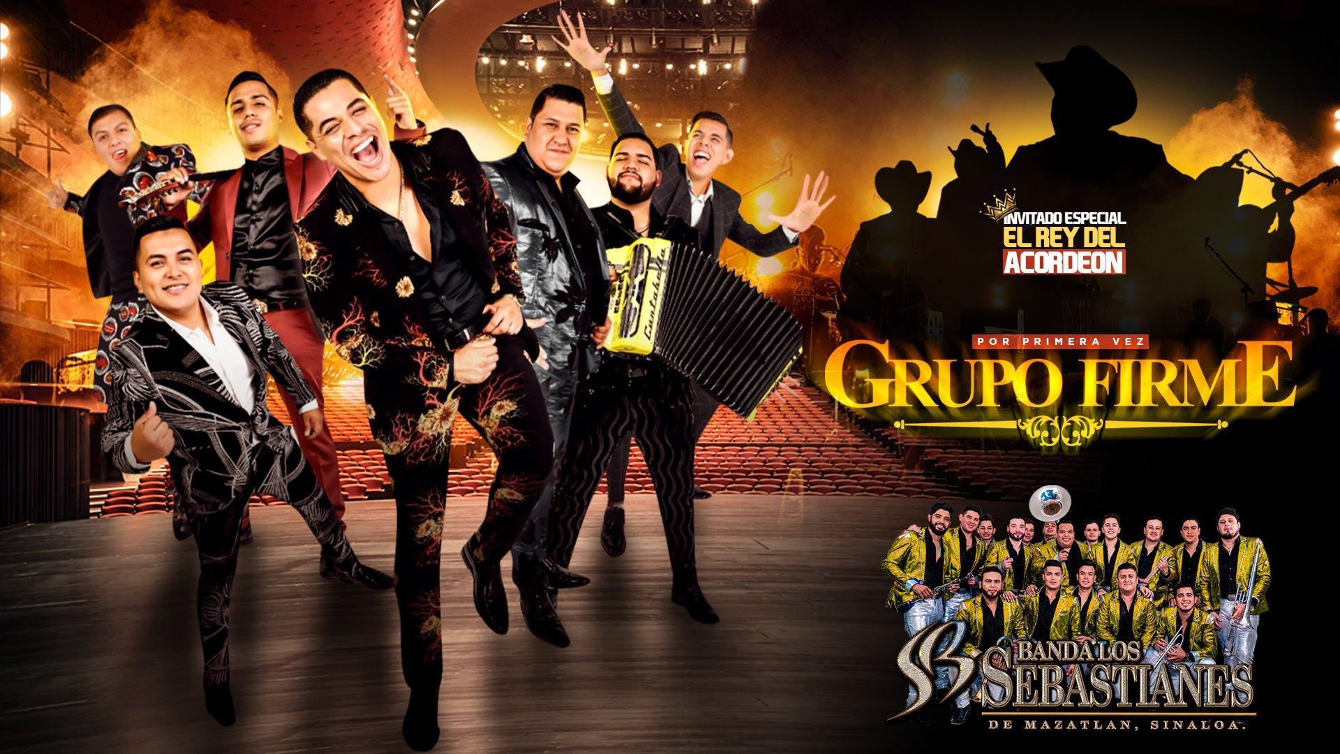 1920x1080 Grupo Firme, Banda Los Sebastianes, y El Rey Del Acordeon JUN 2020