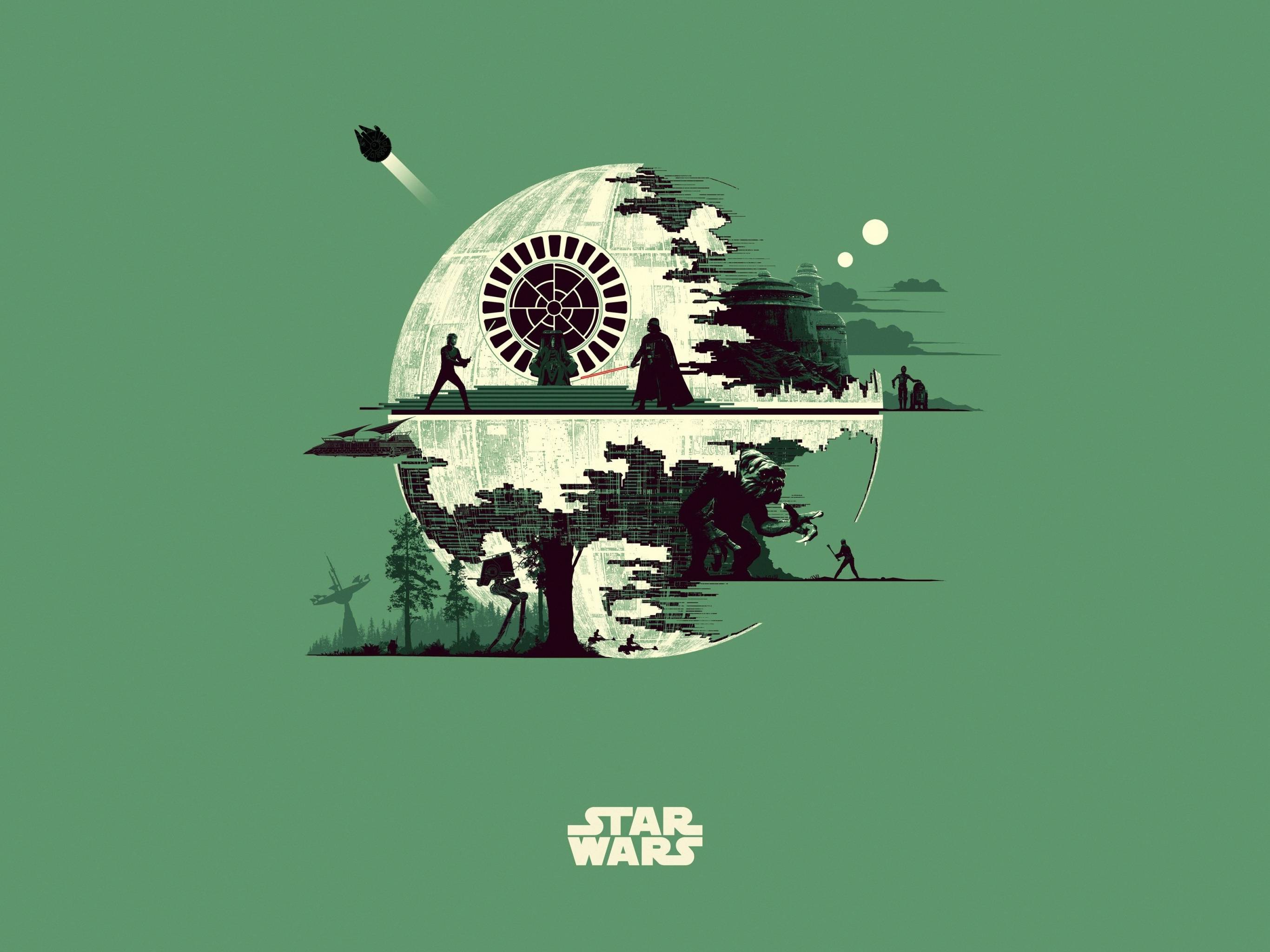 2732x2048 Star Wars Skywalker Saga Minimal 2732x2048 Resolution Wallpaper, HD Movies 4K Wallpaper, Image, Photo and Background