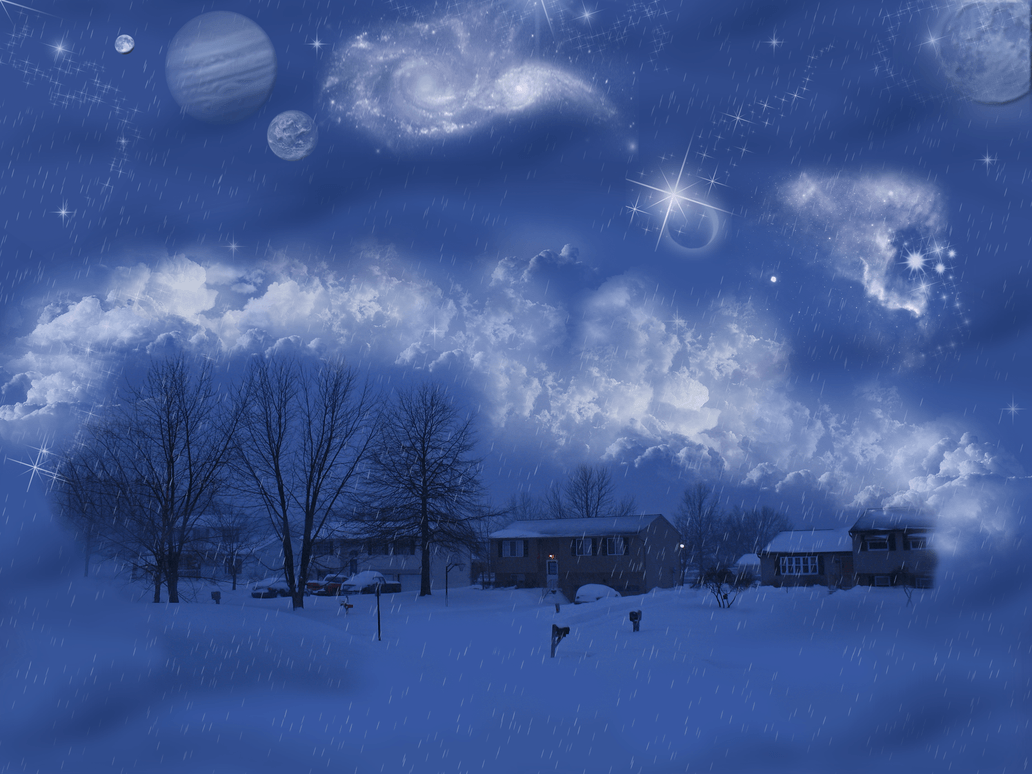 1032x774 Winter Fantasy Background By WDWParksGal Stock