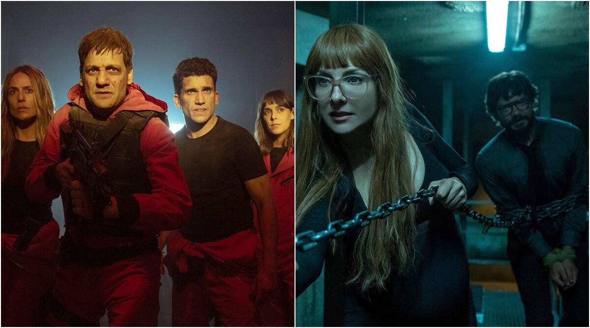 1200x667 Money Heist 5 new stills: The Professor and gang's lives are at stake, fans are excited about trailer launch. Entertainment News, The Indian Express