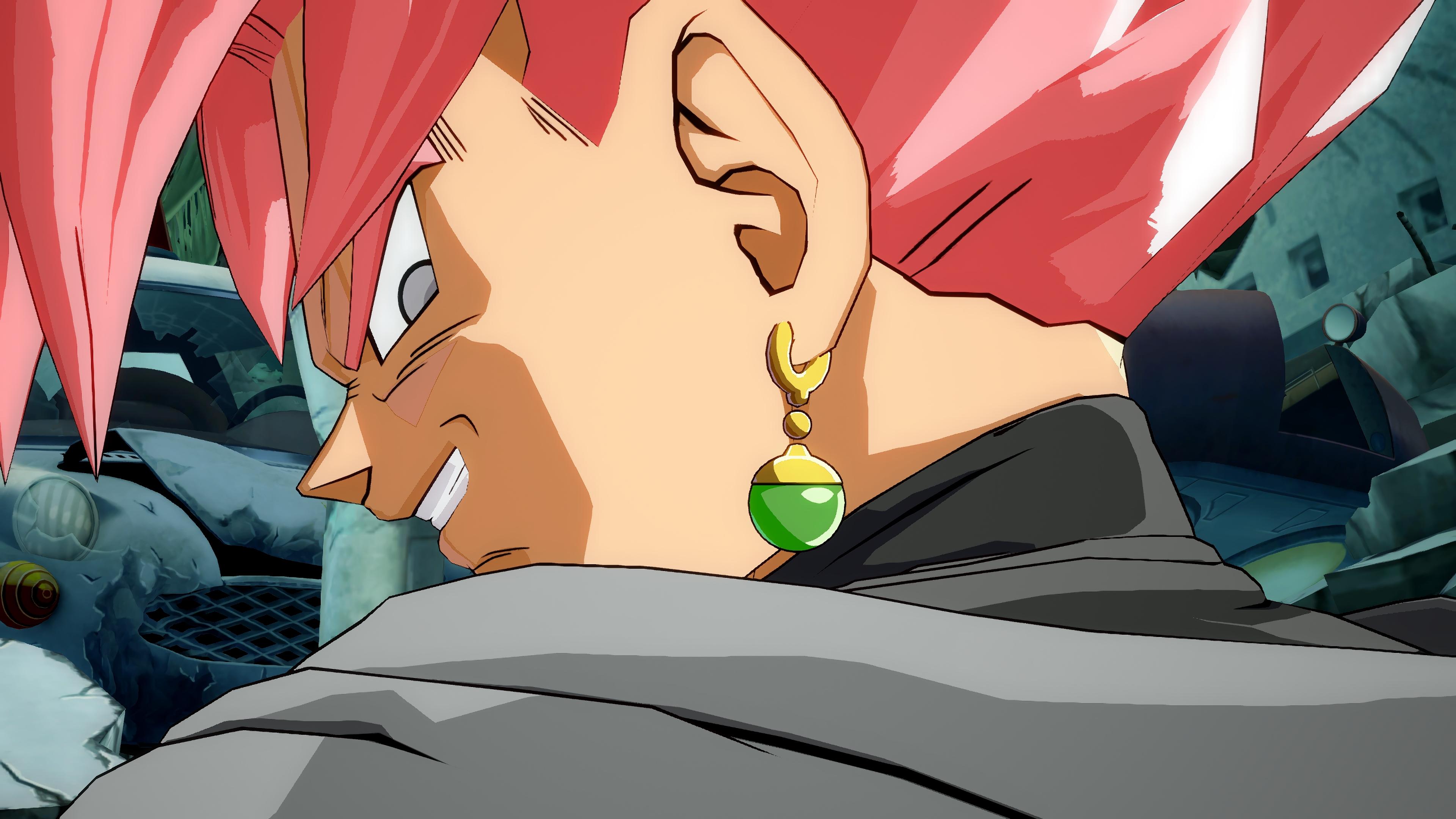 3840x2160 Super Saiyan Rose Goku Black Dragon Ball Fighterz 4K