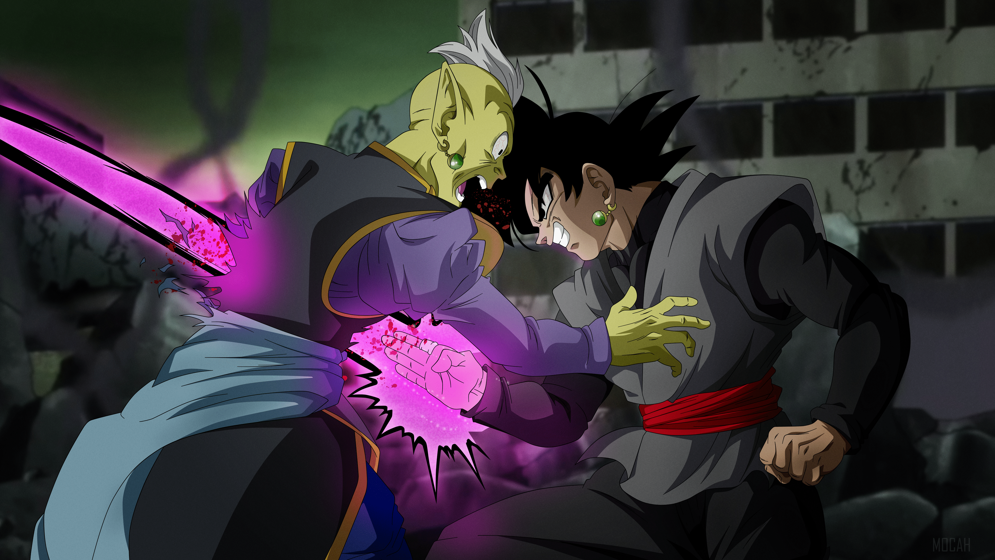 3840x2160 Anime, Black Goku, Dragon Ball Super 4k wallpaper. Mocah HD Wallpaper