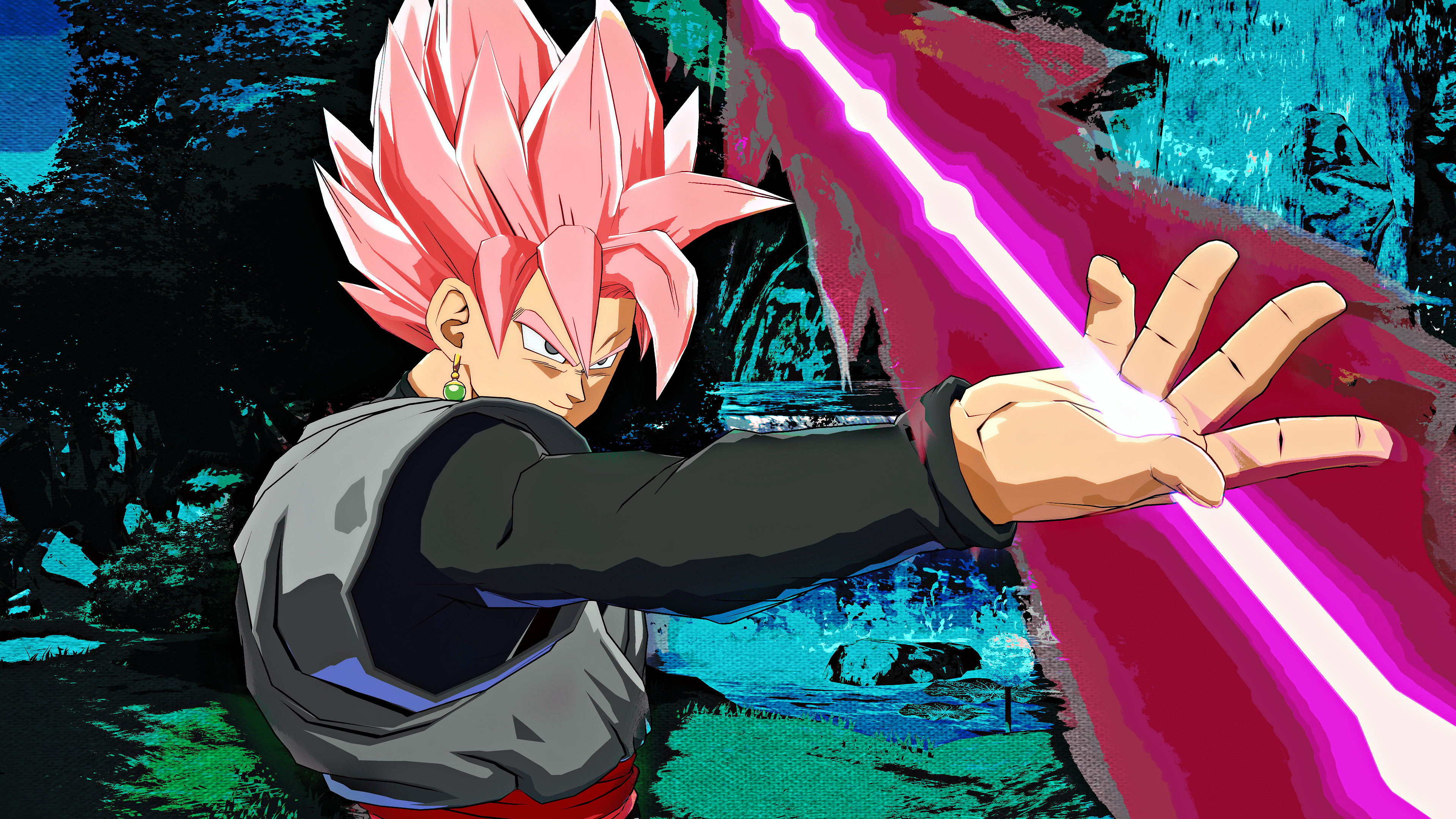 3840x2160 Goku Black SSJ Rose 4K Wallpaper: dragonballfighterz
