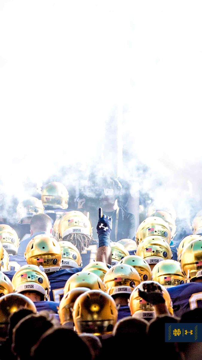 675x1200 Notre Dame Football - #WallpaperWednesday Irish style. Screenshot and show us your new
