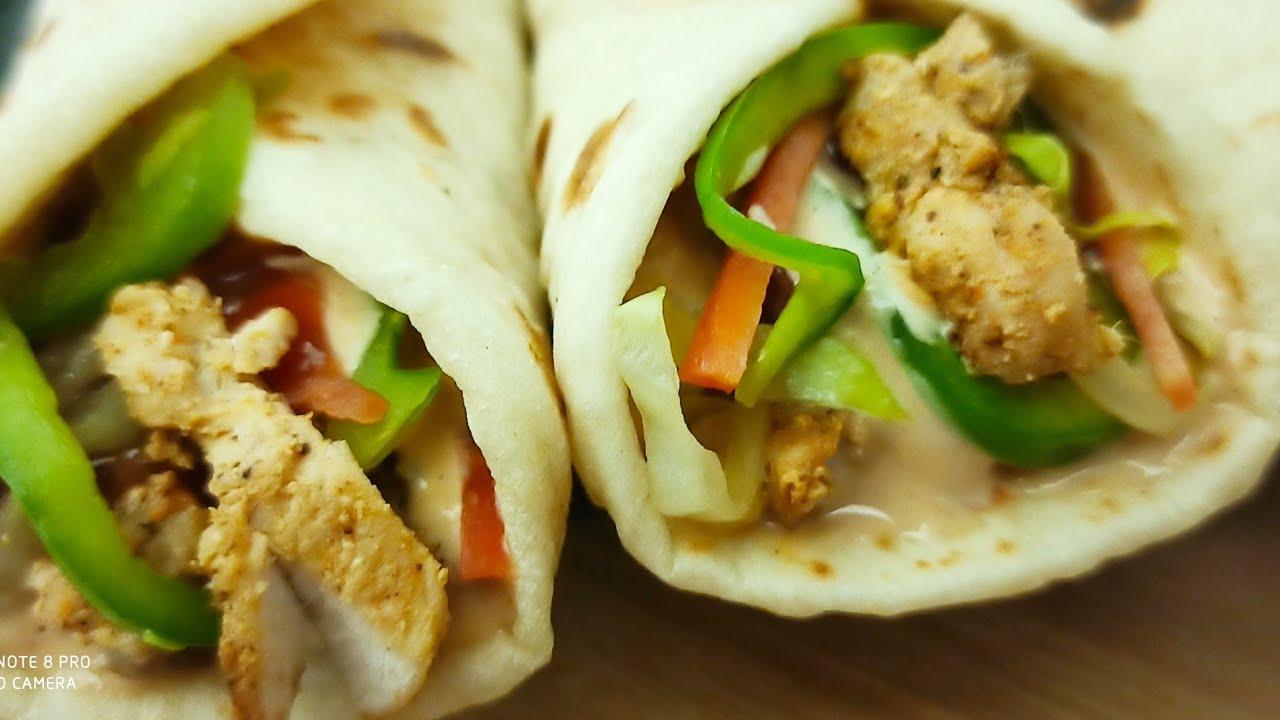 1280x720 Shawarma recipe. chicken shawarma, homemade shawarma, how to make shawarm by food basket with farhat