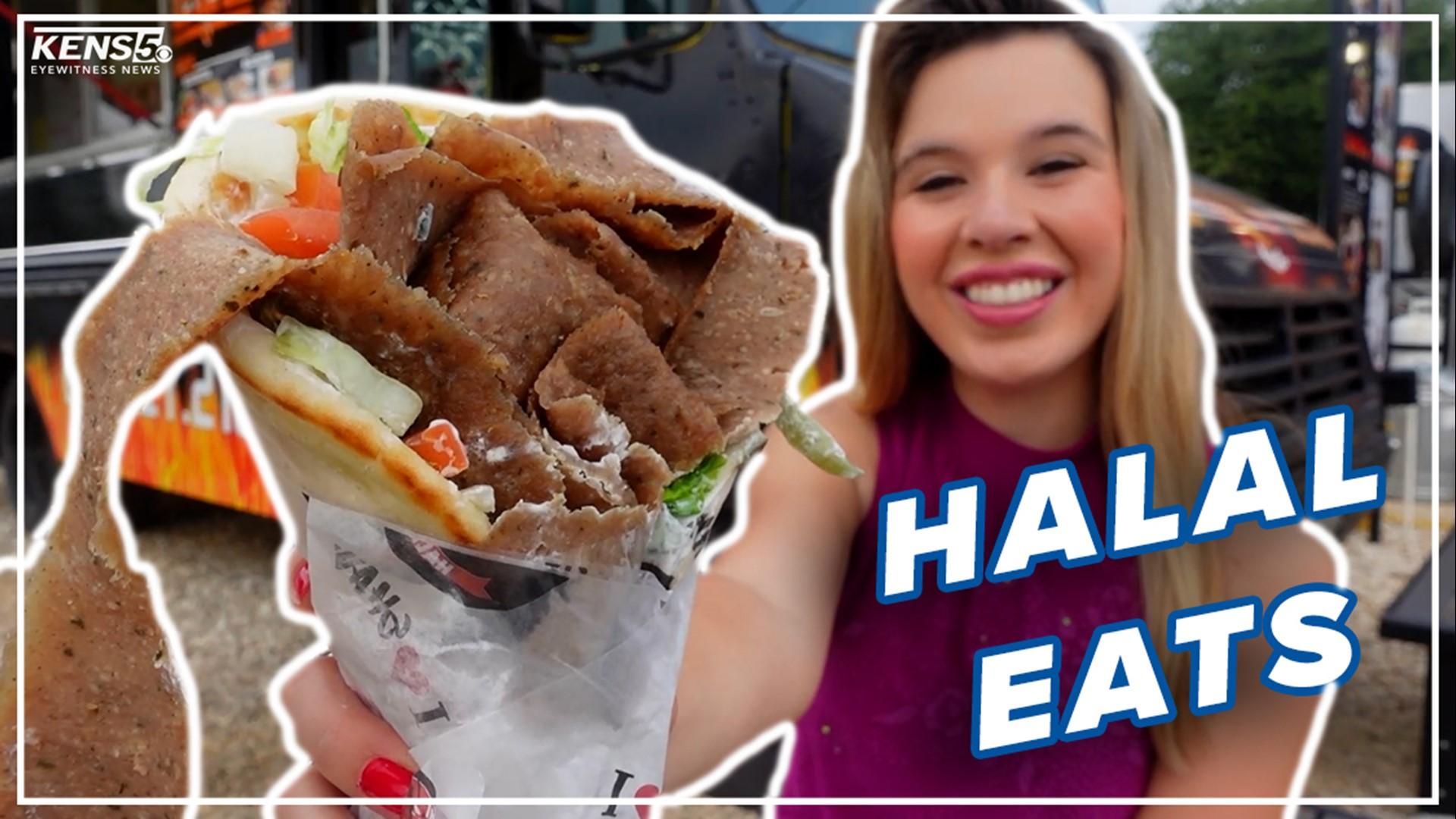 1920x1080 Halal street food, sandwiches, chicken shawarma served at San Antonio food truck