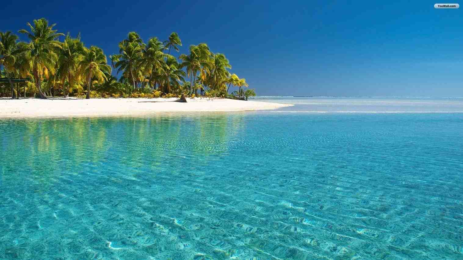 1517x853 √ desktop background beach wallpaper