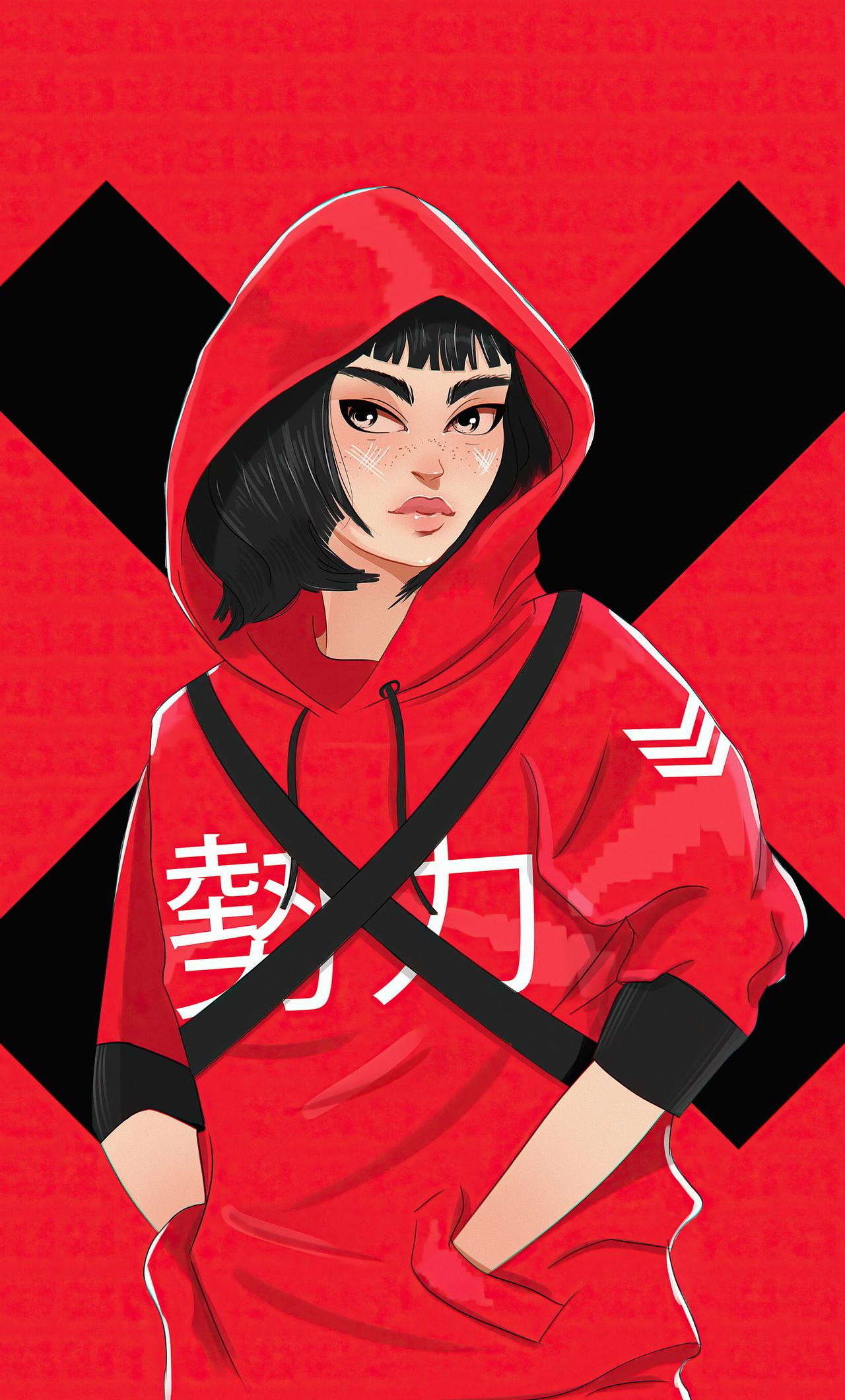 1280x2120 Money Heist Tokyo Digital Art 4k iPhone HD 4k Wallpaper, Image, Background, Photo and Picture