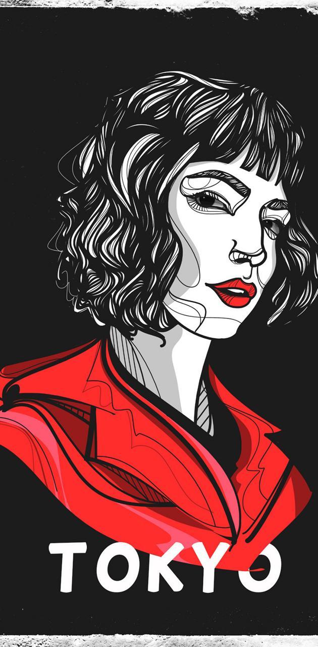 630x1280 Tokyo Money Heist wallpaper