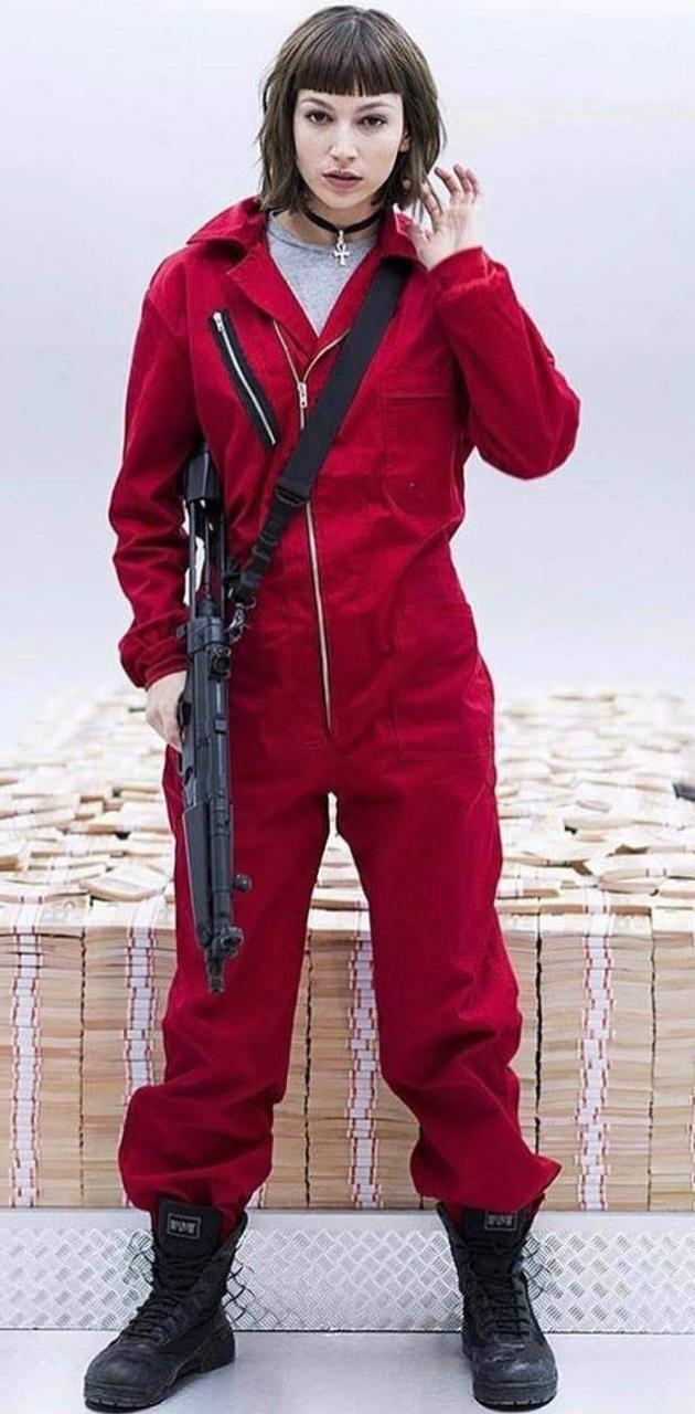 630x1280 Tokyo Casa de papel wallpaper