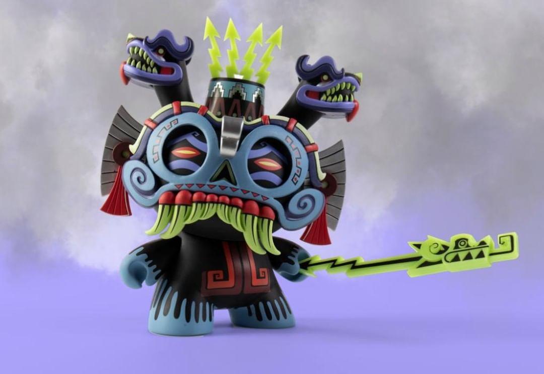 1080x743 The Blot Says.: Tlaloc Dunny 8” Vinyl Figure by Jesse Hernandez x Kidrobot x I Am Retro