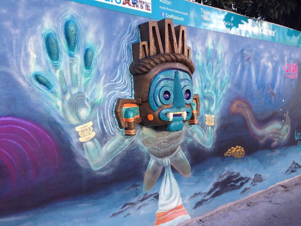 1024x768 hidroARTE no Twitter: TLALOC, VOLANDO HACIA LA TRANSPARENCIA DEL SER (3D) otro ganador de #hidroartecdmx