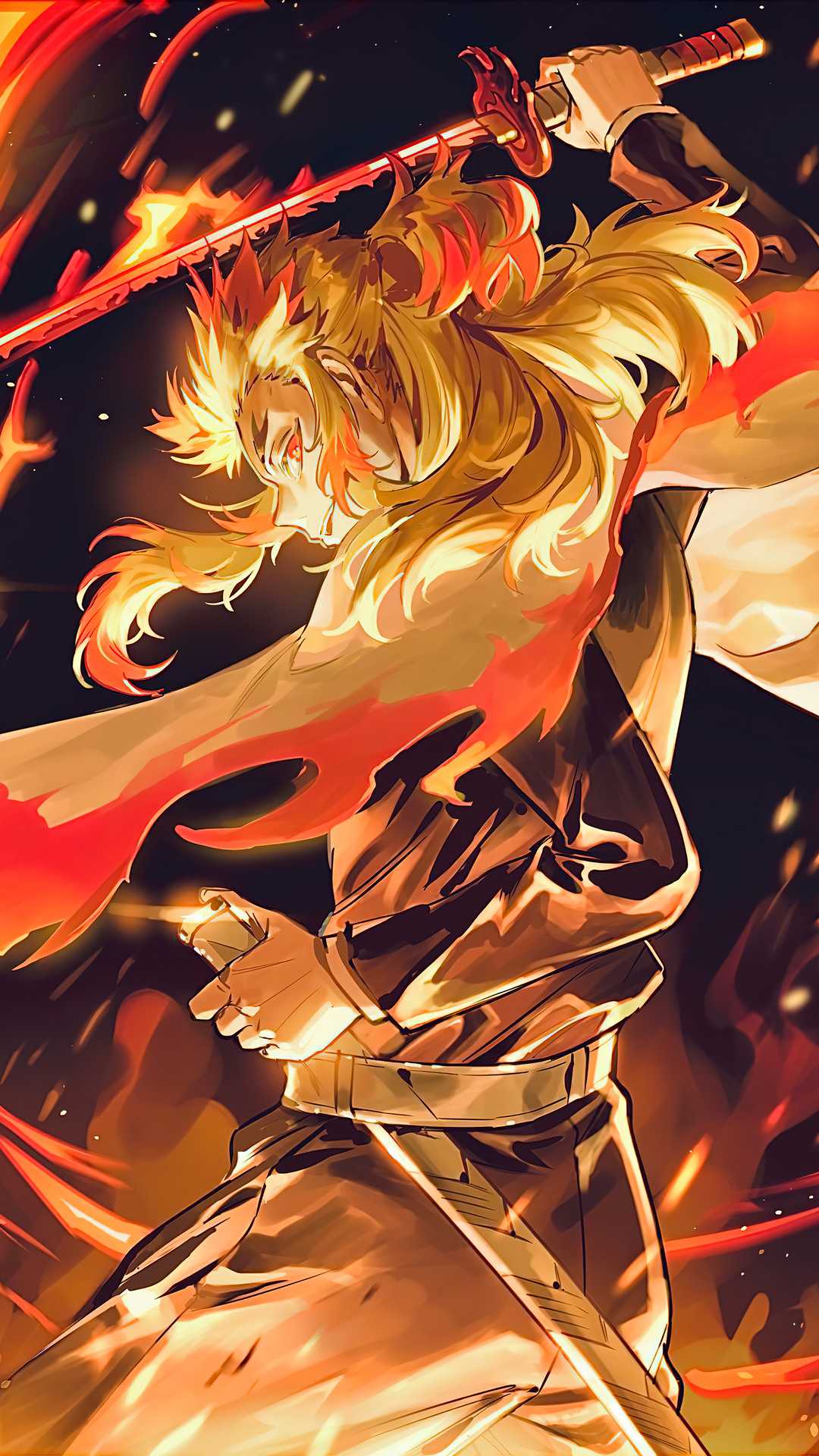 Rengoku wallpaper by Zetsumaro  Download on ZEDGE  c9c8