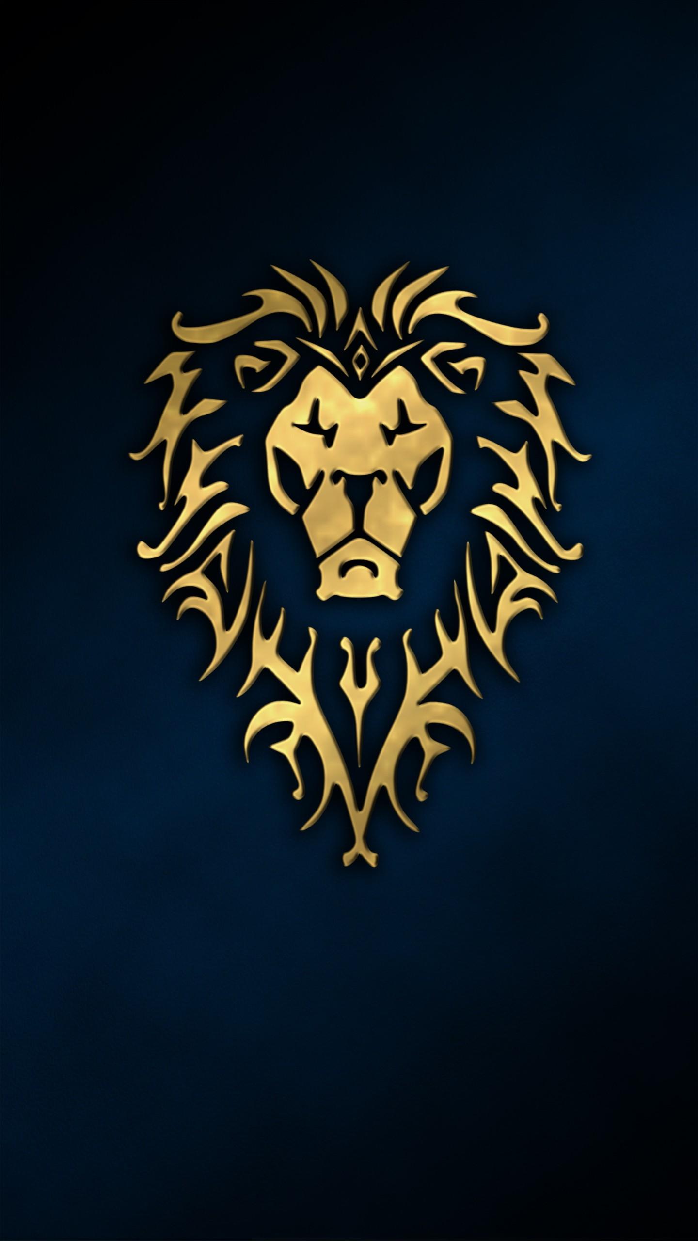 1440x2560 lion HD wallpaper, Background
