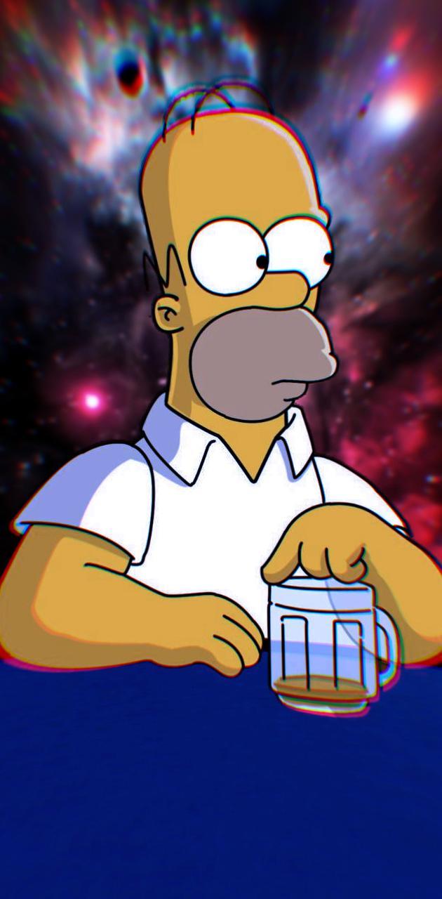 630x1280 Homer Simpson wallpaper