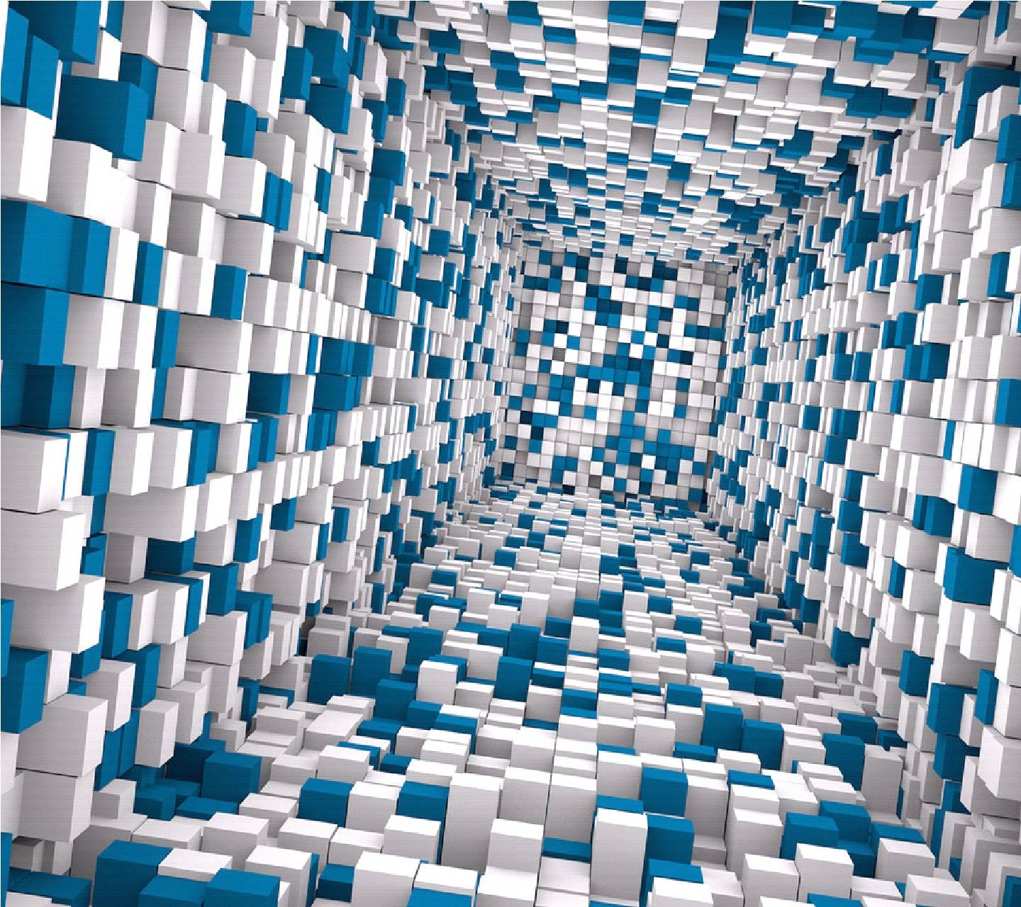 1440x1280 Boxes 3D Wallpaper