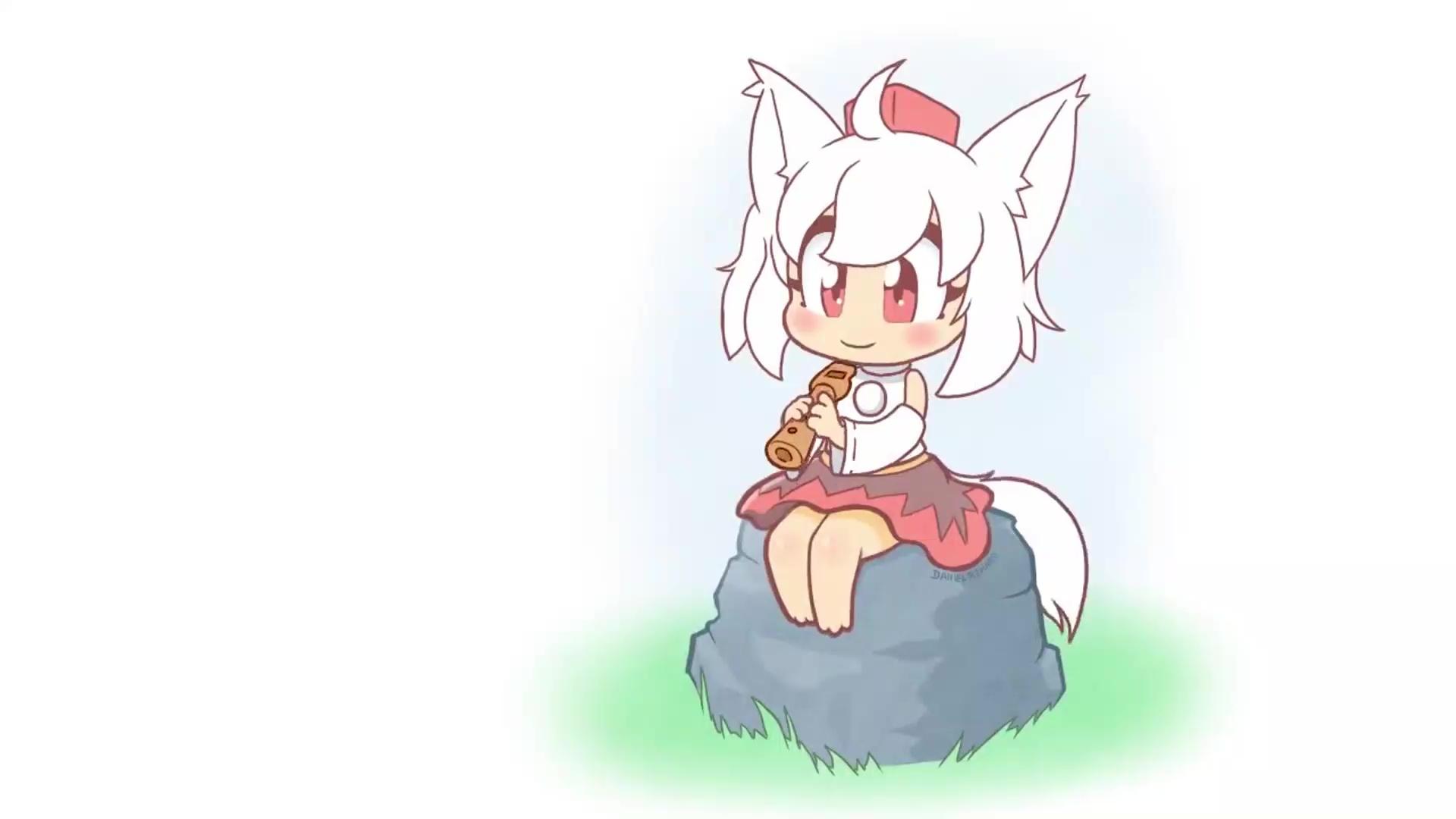 1920x1080 Momiji Inubashiri Plays A Flute Live Wallpaper
