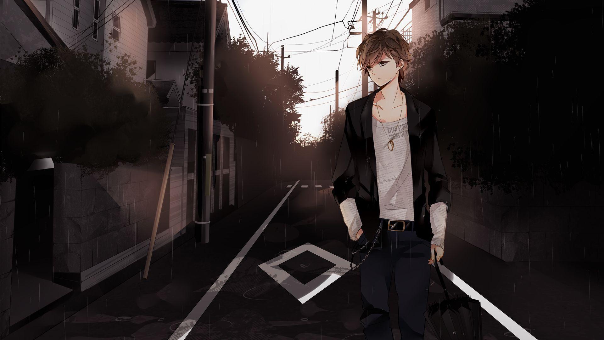 1920x1080 Anime Boy Wallpaper HD