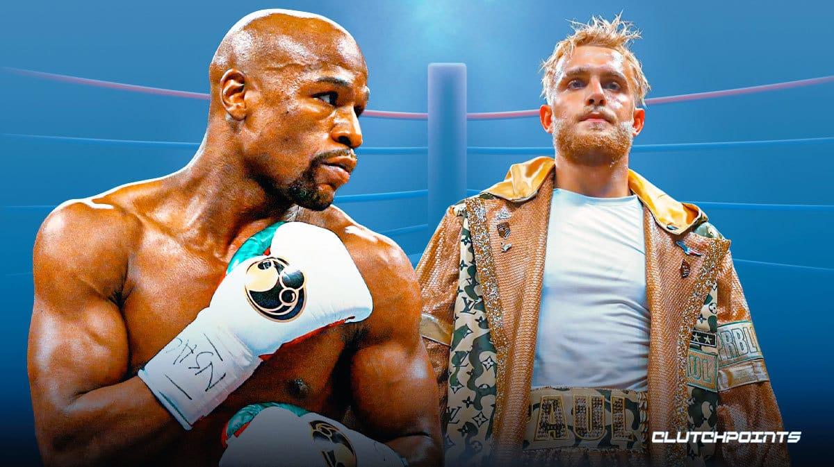 1200x673 Floyd Mayweather loses his marbles after Jake Paul steals his hat