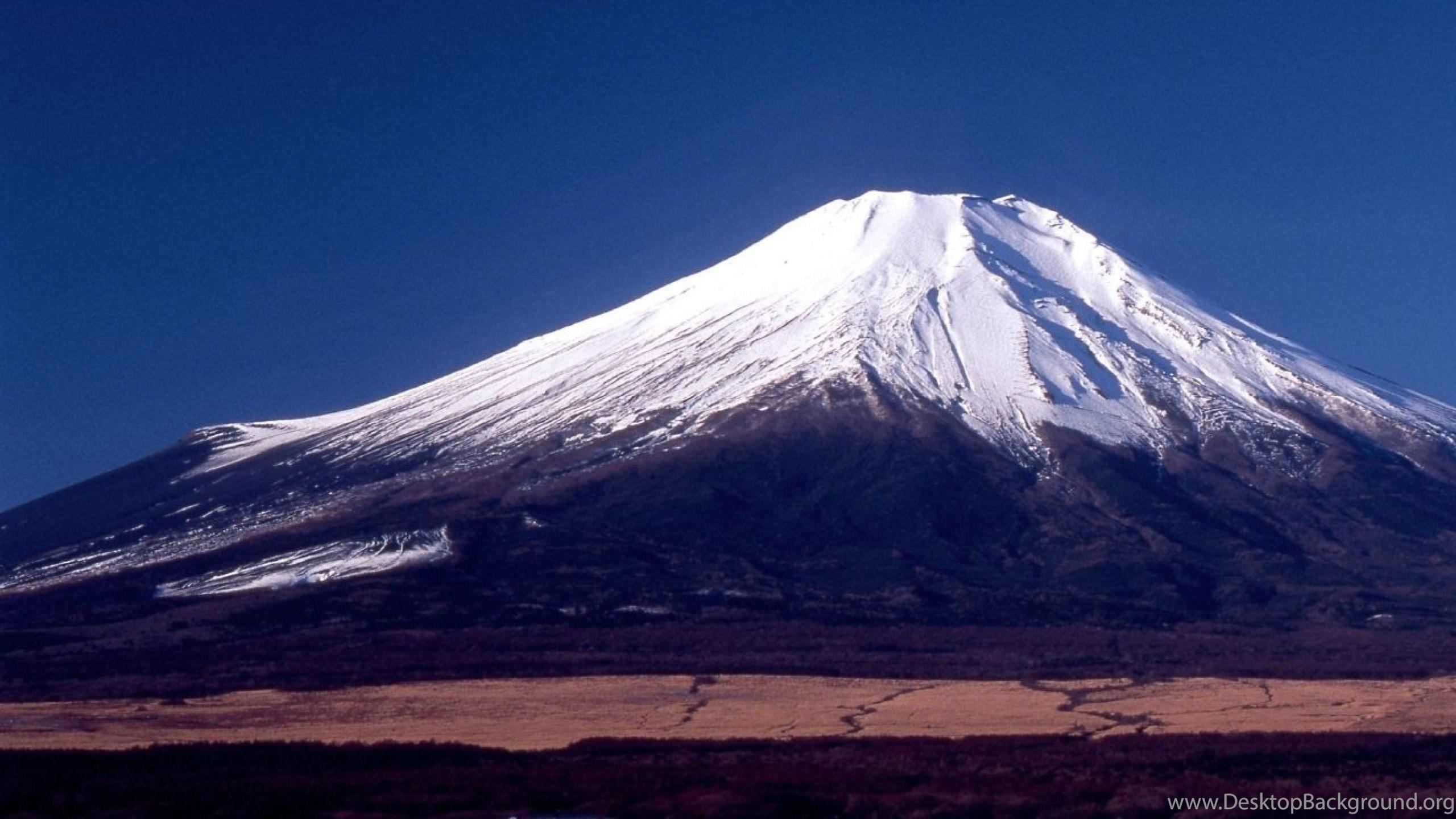 2560x1440 Mount Fuji & Sea Japan Desktop PC And Mac Wallpaper Desktop Background