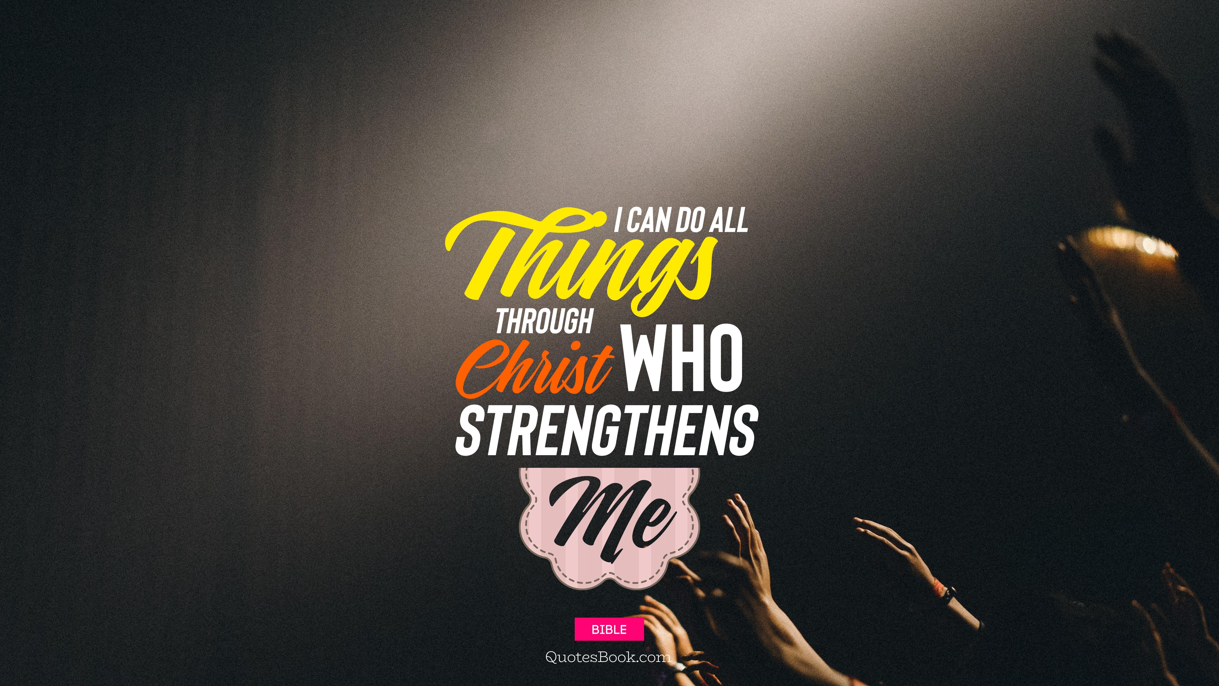 5120x2880 Laptop I Can Do All Things Through Christ Who Strengthens