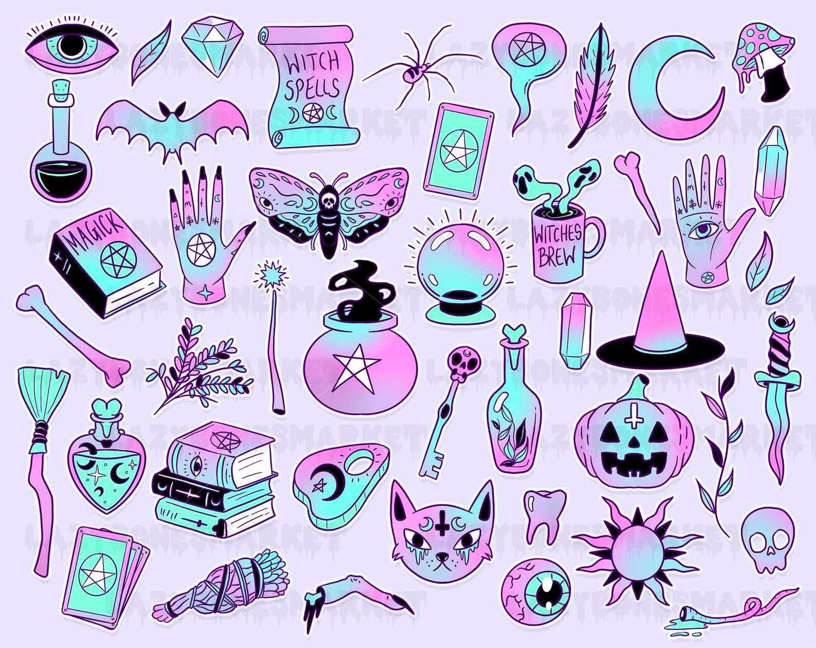 Pastel Witch Aesthetic Wallpaper by NirvanaVoids on DeviantArt