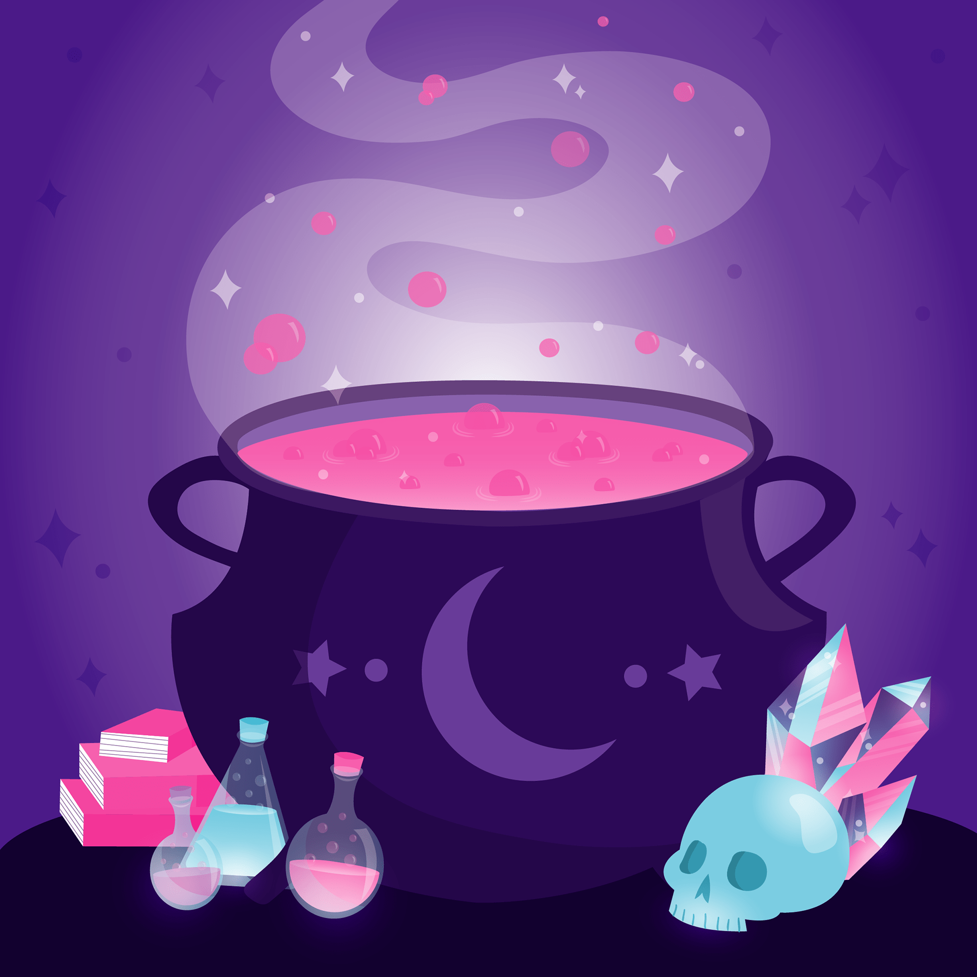 Pastel Witch Wallpapers - Top Free Pastel Witch Backgrounds