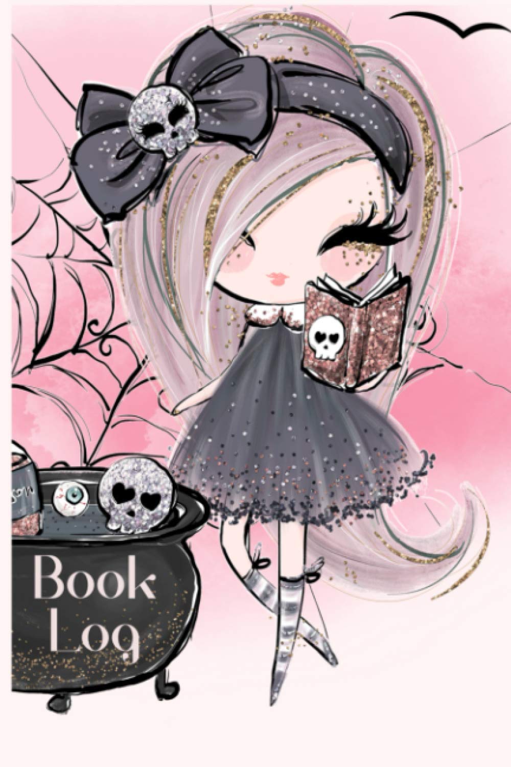 1000x1500 Pastel Witch Book Log Journal: Pink Cute Witch Book Tracker, 6x9 inch Journal: Books, Camille: 9798689320502: Books