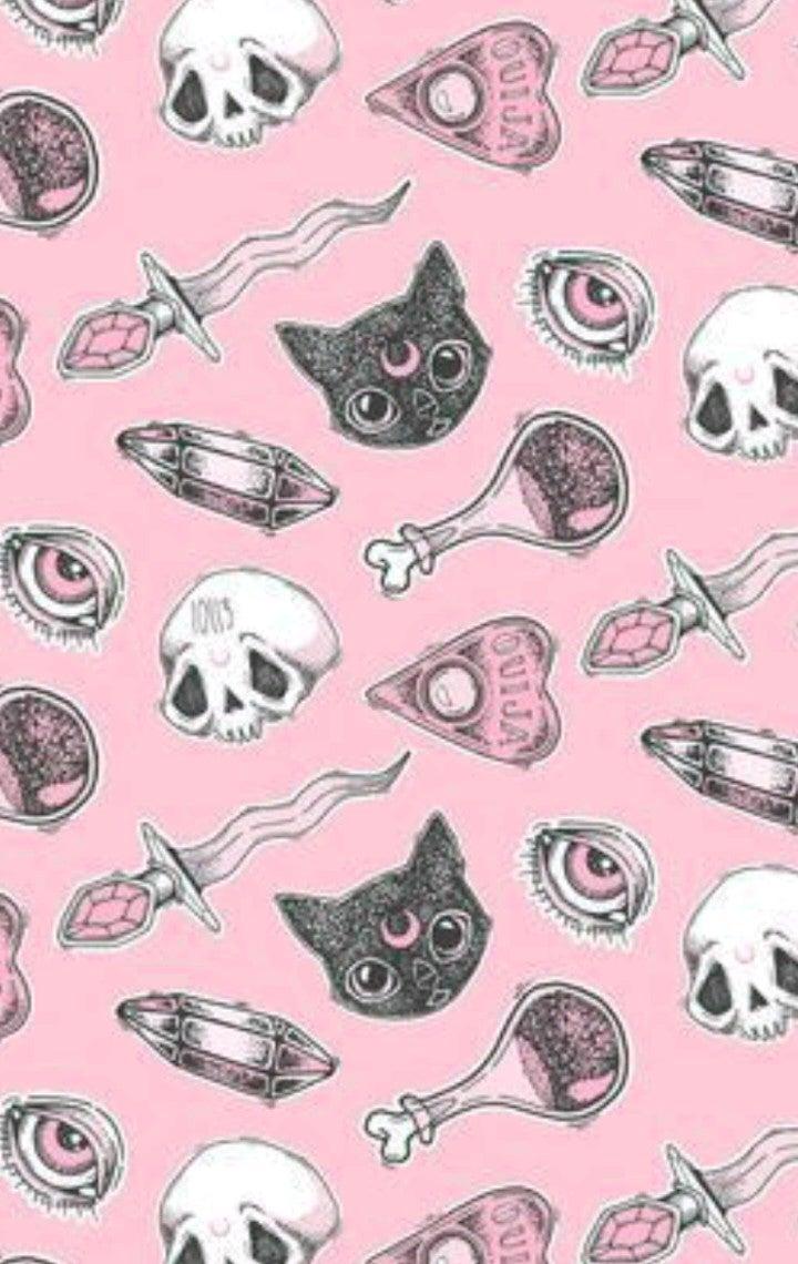 720x1140 Some super cute witchy vibe background for your phone or computer