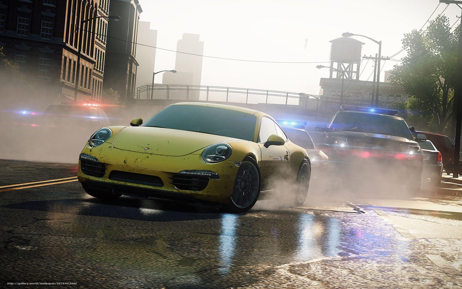 1600x1000 Police Chase Wallpaper