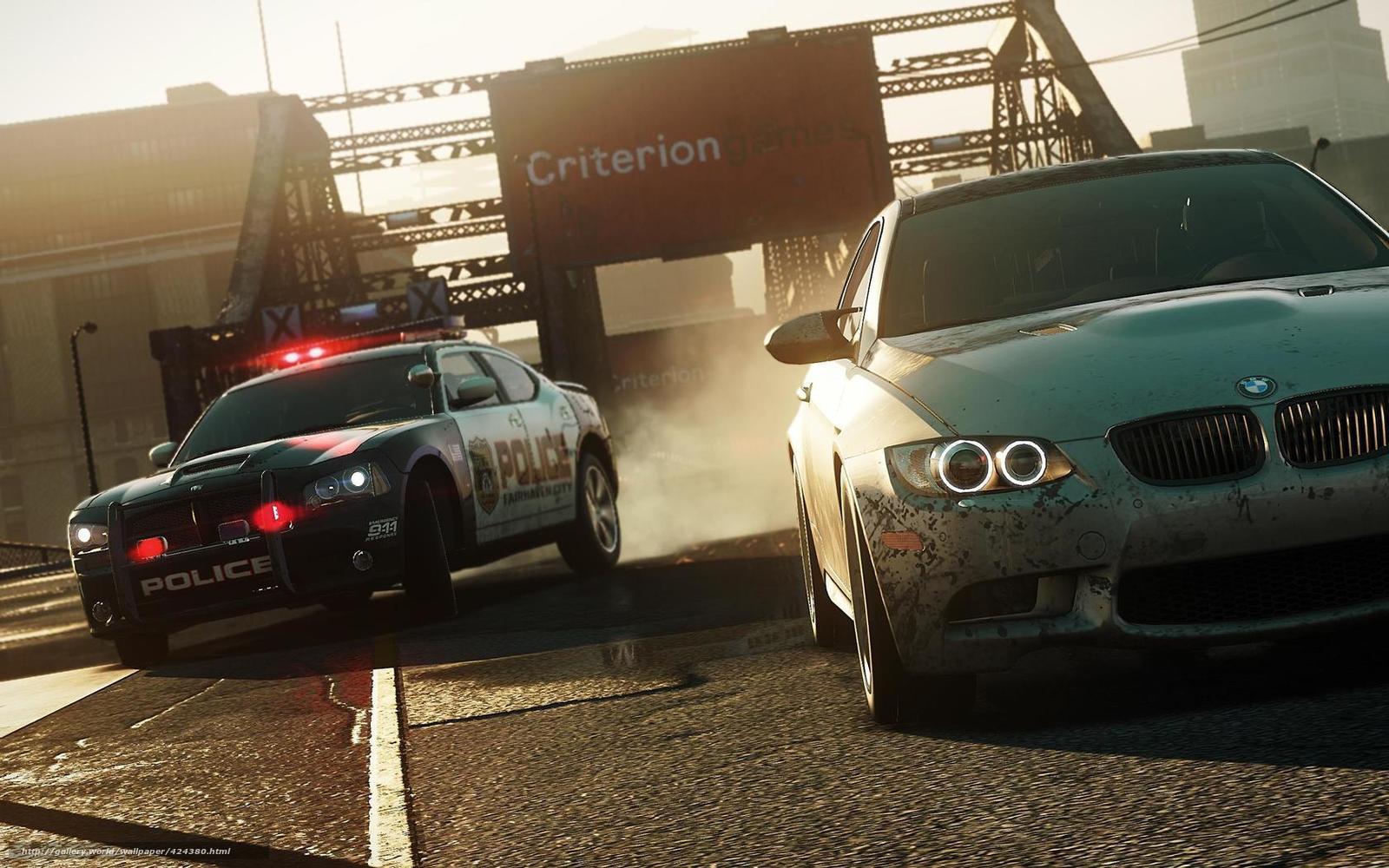 1600x1000 Police Chase Wallpaper