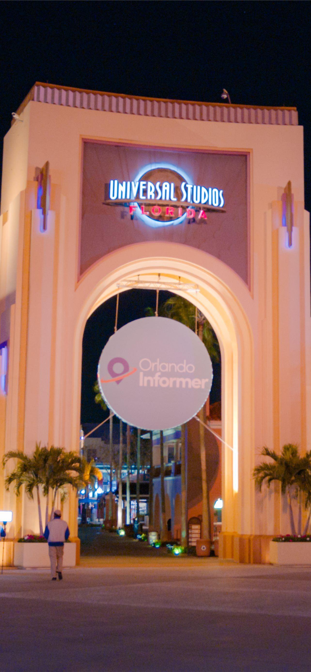 1284x2778 universal studios hollywood iPhone Wallpaper Free Download
