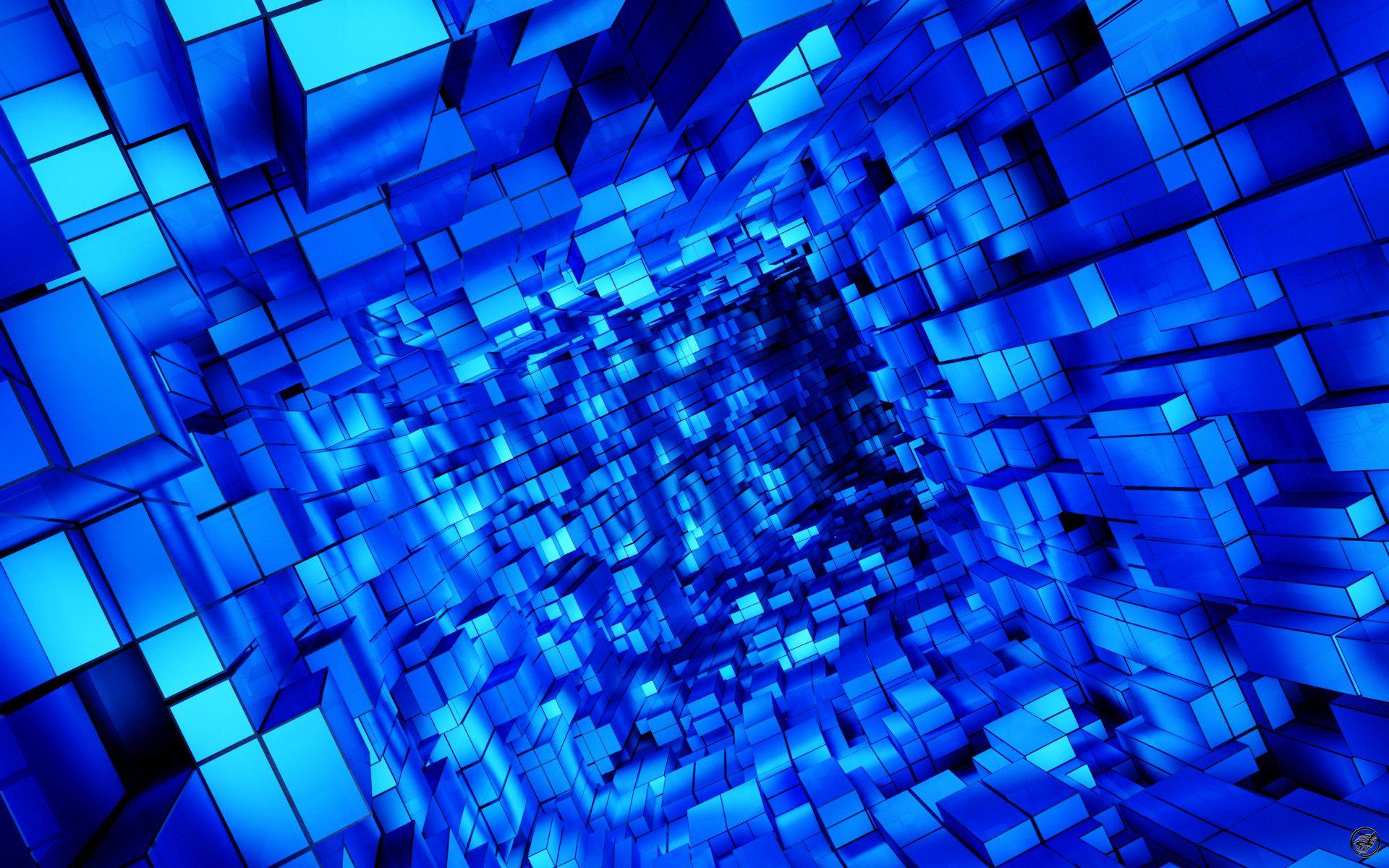 1920x1200 Cool Blue Computer Wallpaper