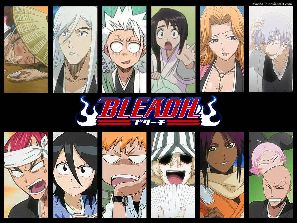 1024x768 Bleach Funny Faces Anime Photo