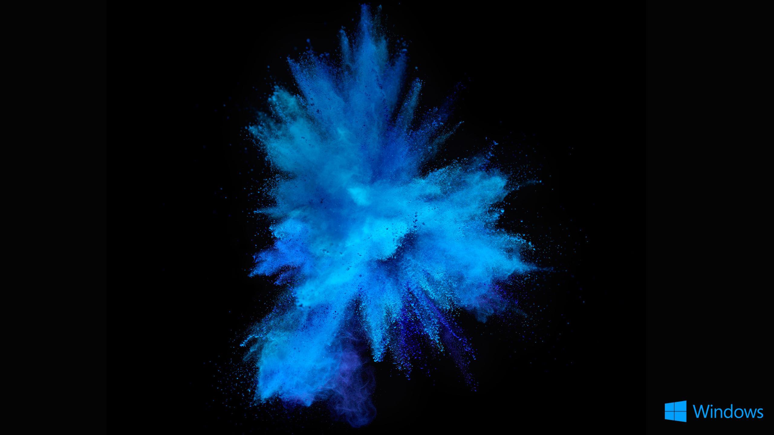 2560x1440 Cool Blue Wallpaper