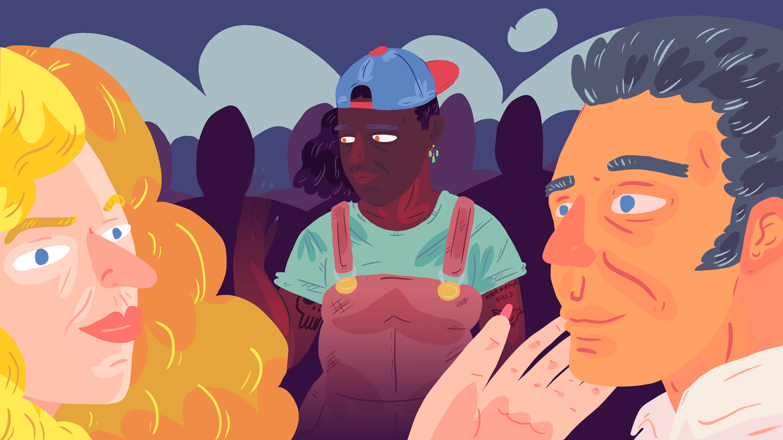 2560x1440 Nonbinary Genders Are Not Recognized in Queer Spaces. them