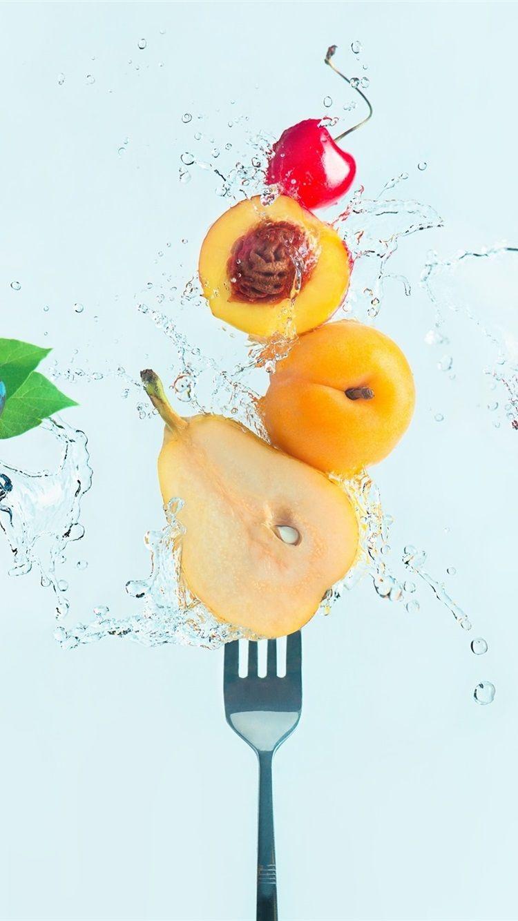 750x1334 26++ Watercolor Fruit iPhone Wallpaper