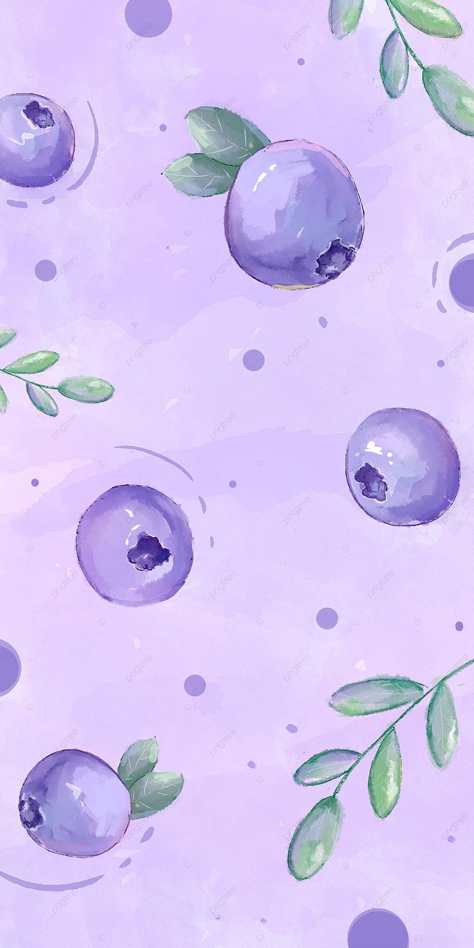 960x1920 Cute Watercolor Fruit Mobile Wallpaper, Lovely, Phone Wallpaper, Watercolor Background Image for Free Download