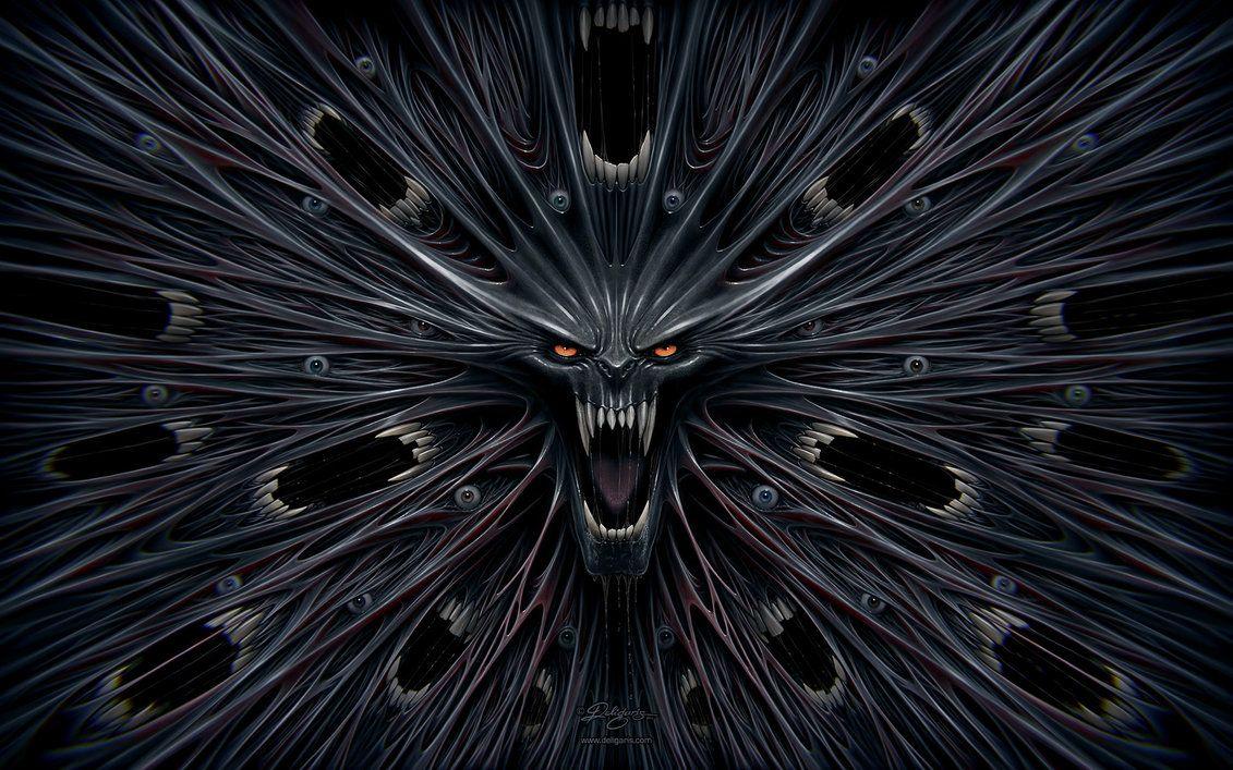 1131x707 Cool Evil Abstract Tribal Wallpaper. The Darkside. Tribal wallpaper, Wallpaper and