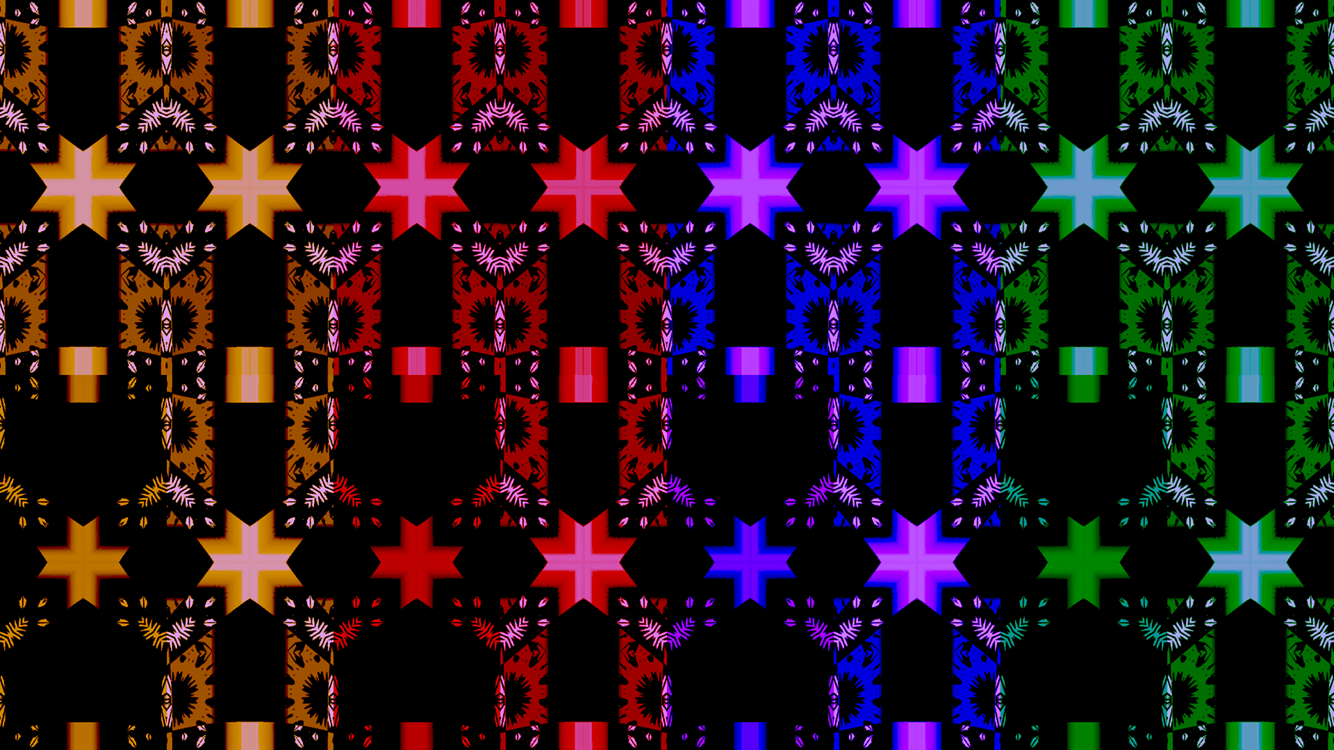 1920x1080 Colorful Abstract African Tribal Art by lonewolf6738 HD Wallpaper