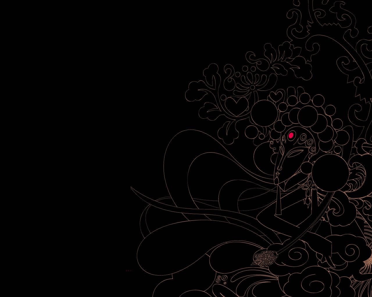 1280x1024 Wallpaper For Windows Xp Wallpaper Abstract Tribal HD Wallpaper