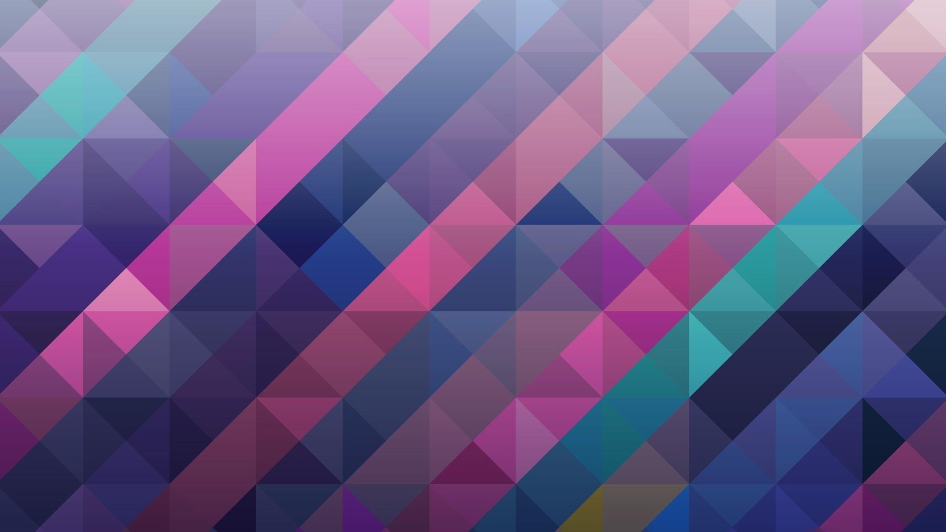 1920x1080 #square, #lines, #abstract, #pattern, #geometry, #mosaic, #minimalism, #triangle, #colorful, #digital art, wallpaper. Mocah HD Wallpaper