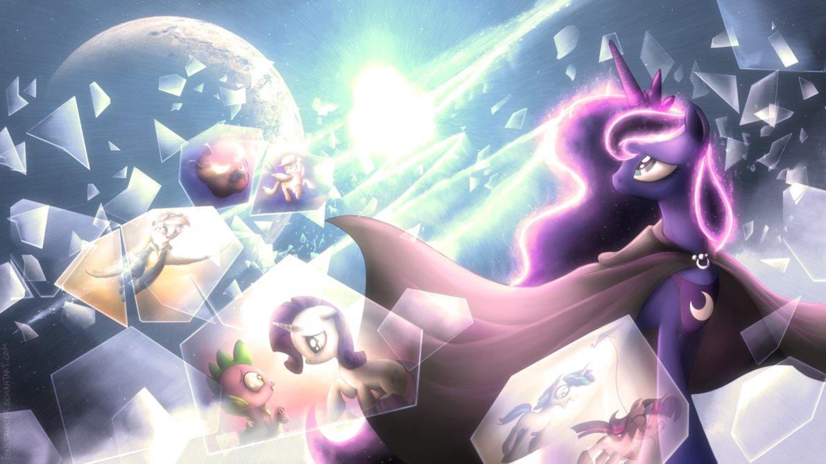 1191x670 Twilight Sparkle Princess Celestia Princess Luna Purple My Little Pony Luna