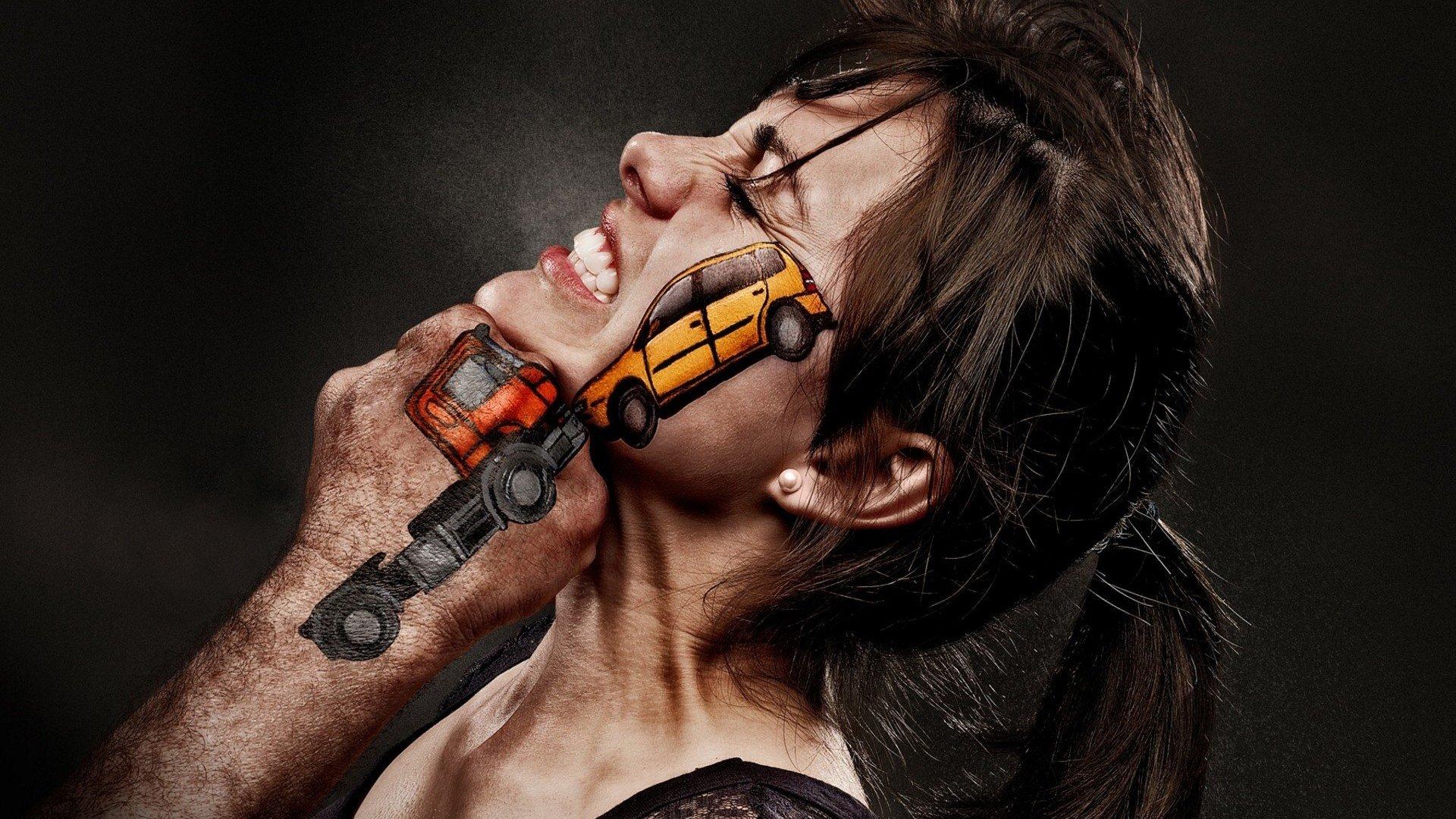 1920x1080 Car Crash Wallpaper The Violence Ad