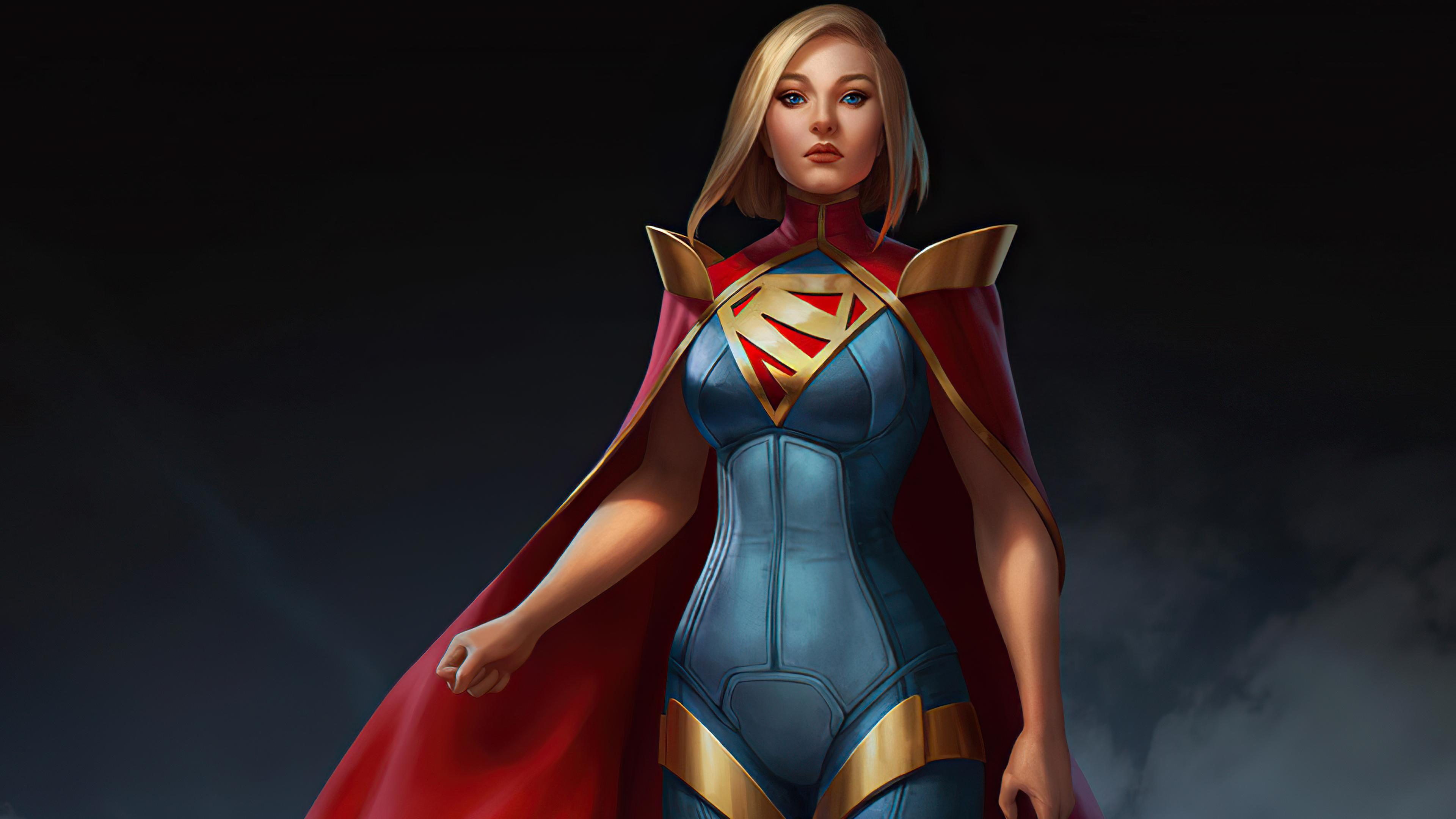 3840x2161 Wallpaper 4k Supergirl Injustice 2 4k Wallpaper
